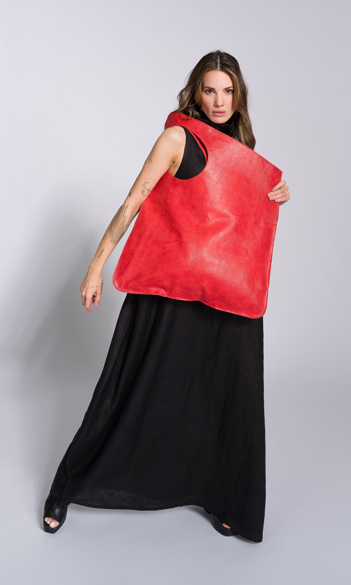 Large Square Shoulder Bag - AAKASHA