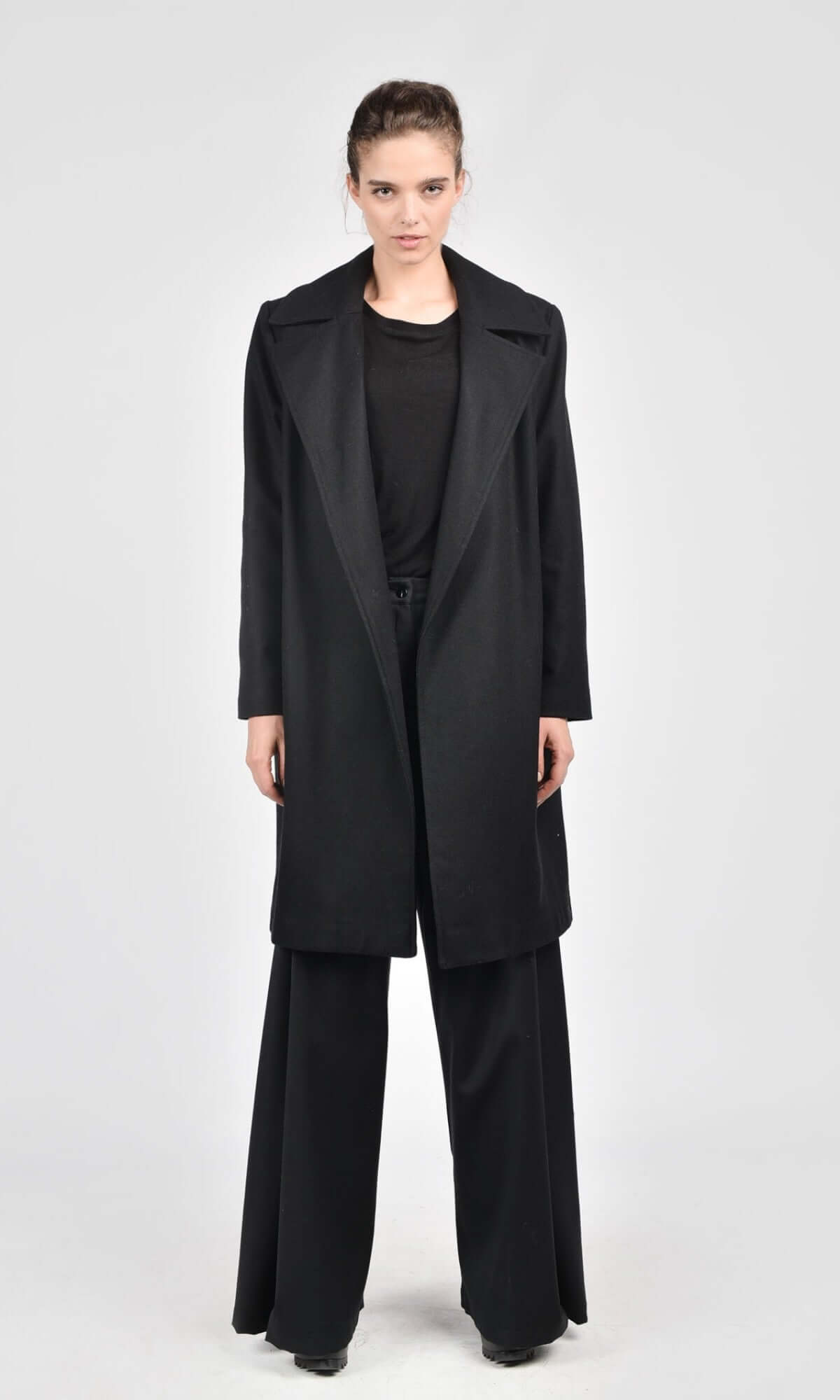 Manteau doublé de cachemire