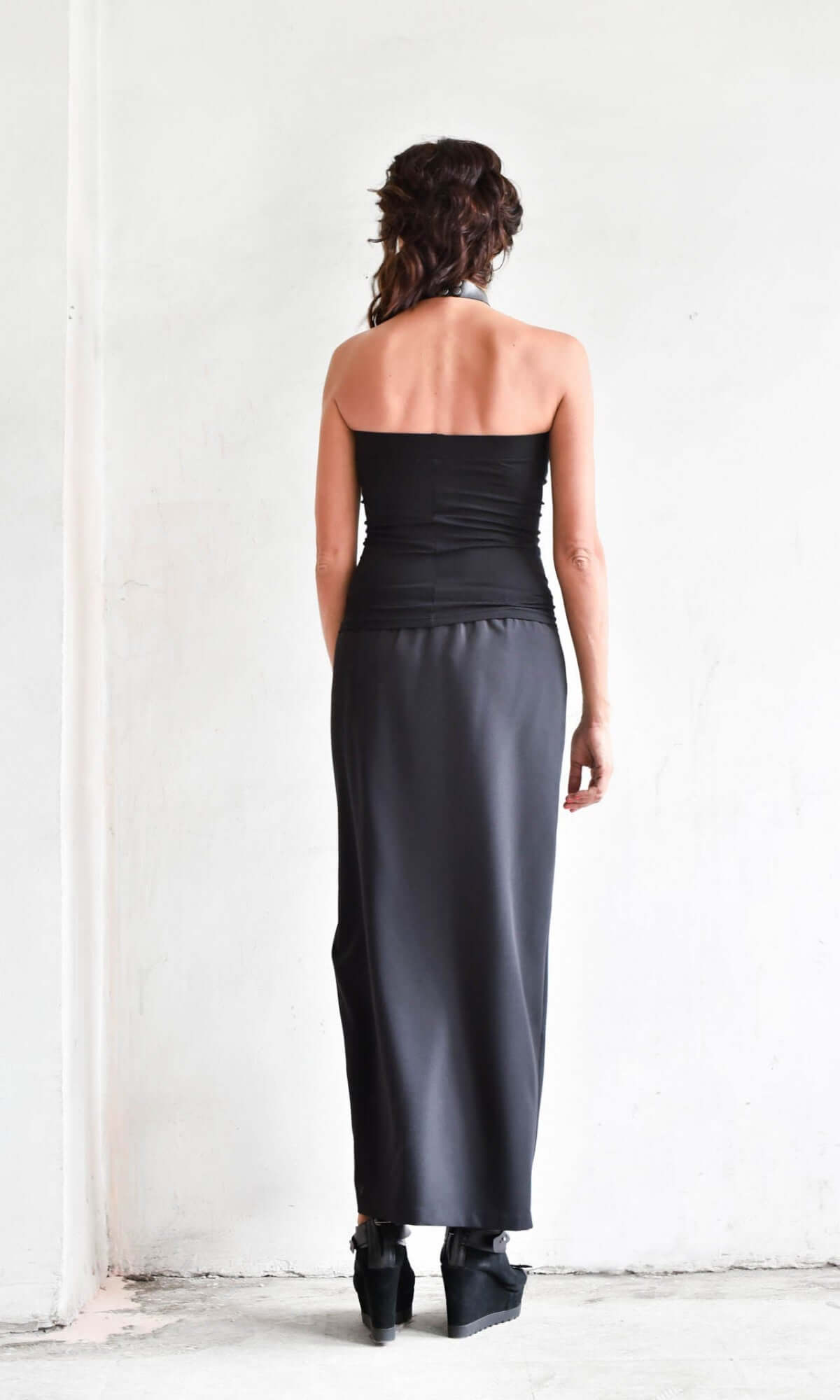 Pantalon-cape à devant superposé