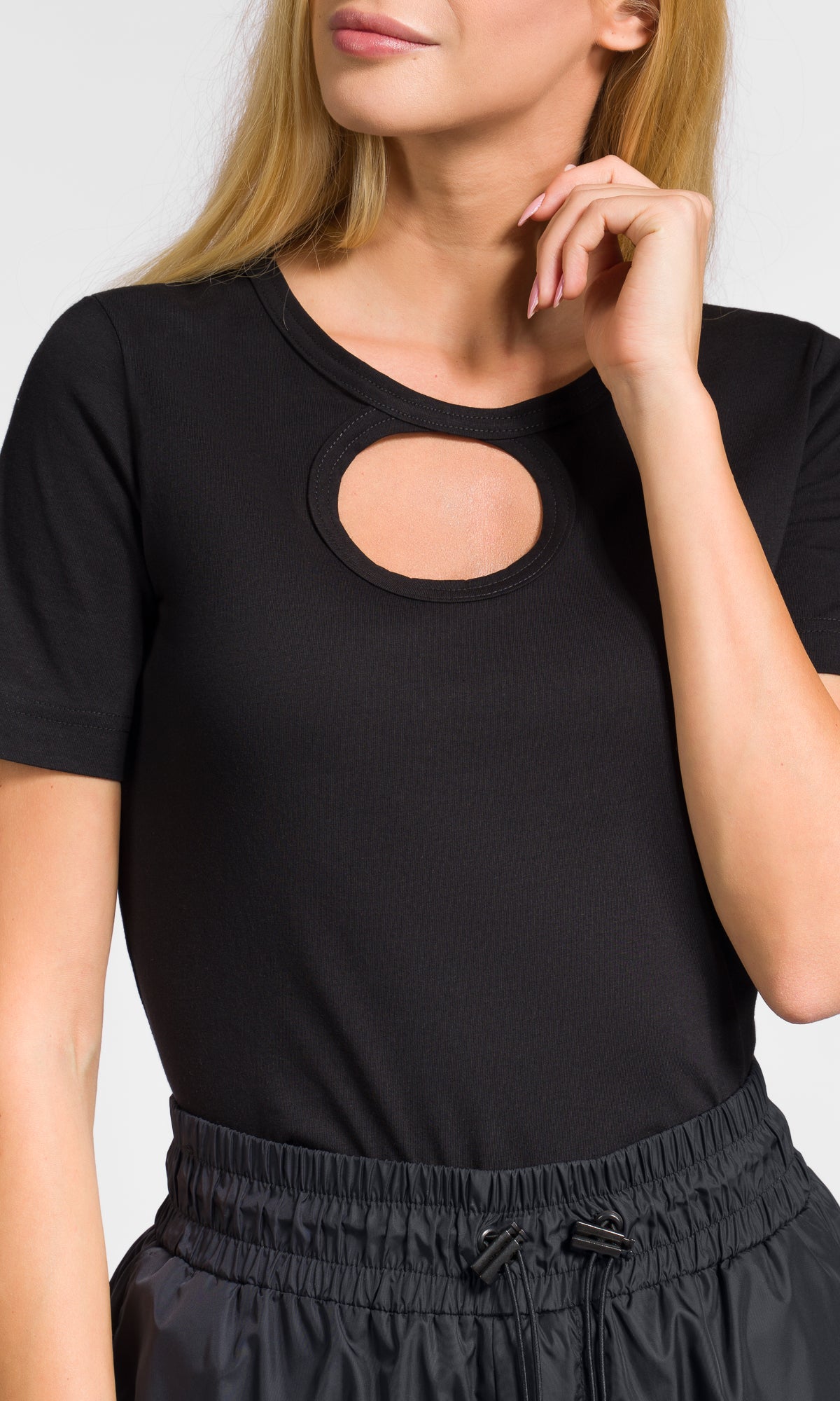 Circle Cut-Out Tee