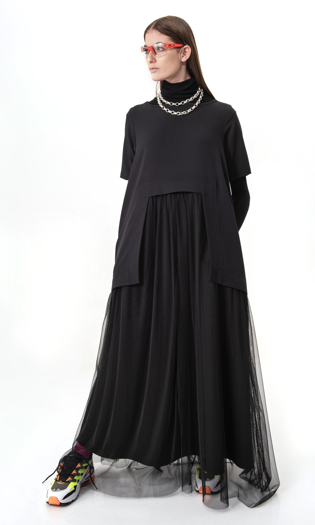 Maxi Tulle Dress - AAKASHA