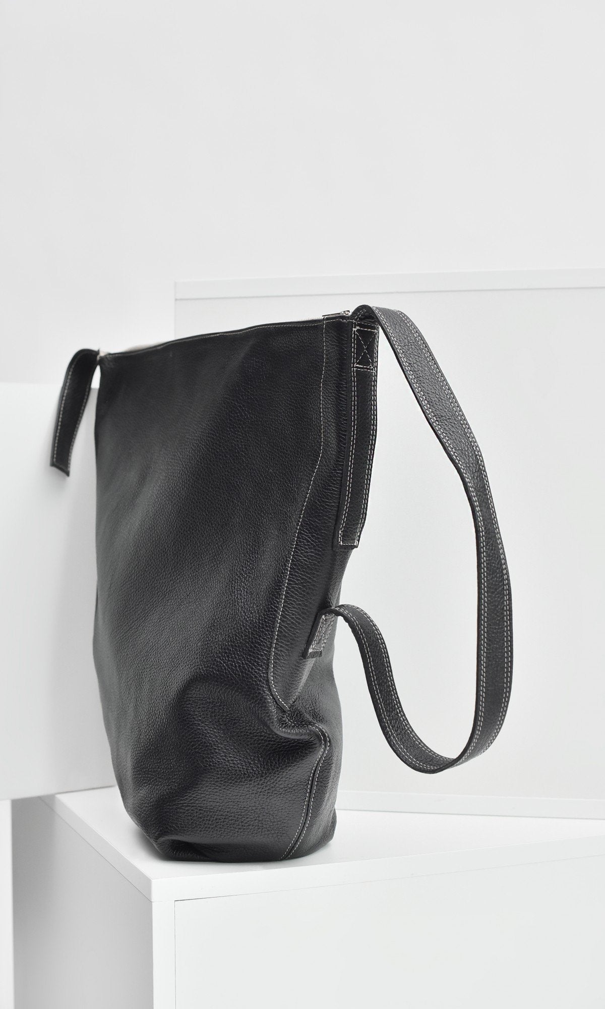 Side Handle Shopper Bag