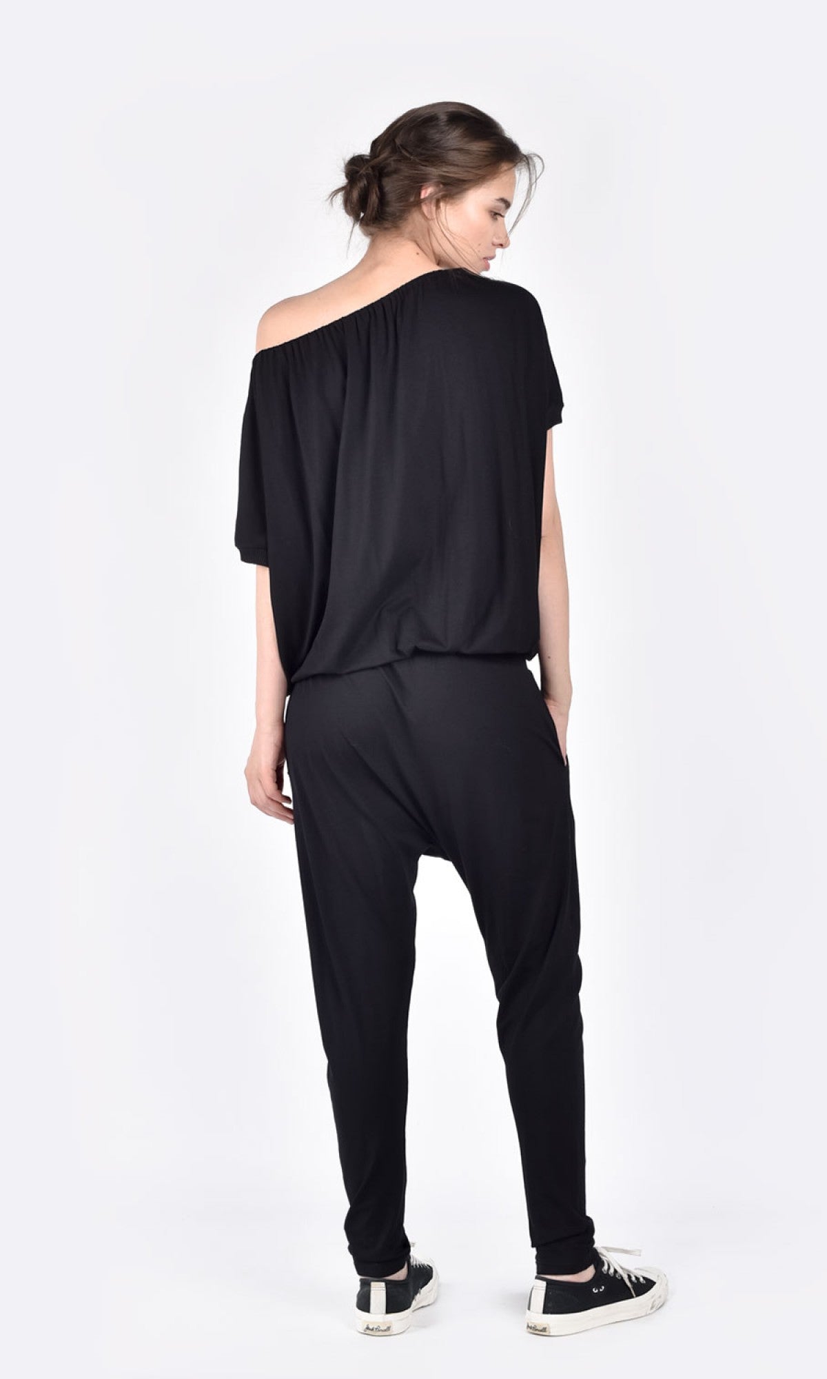 Sliding Shoulder Jumpsuit