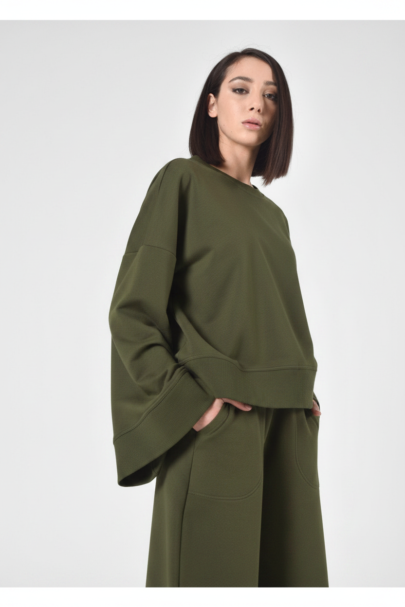 Beautiful Bell Sleeves Blouse