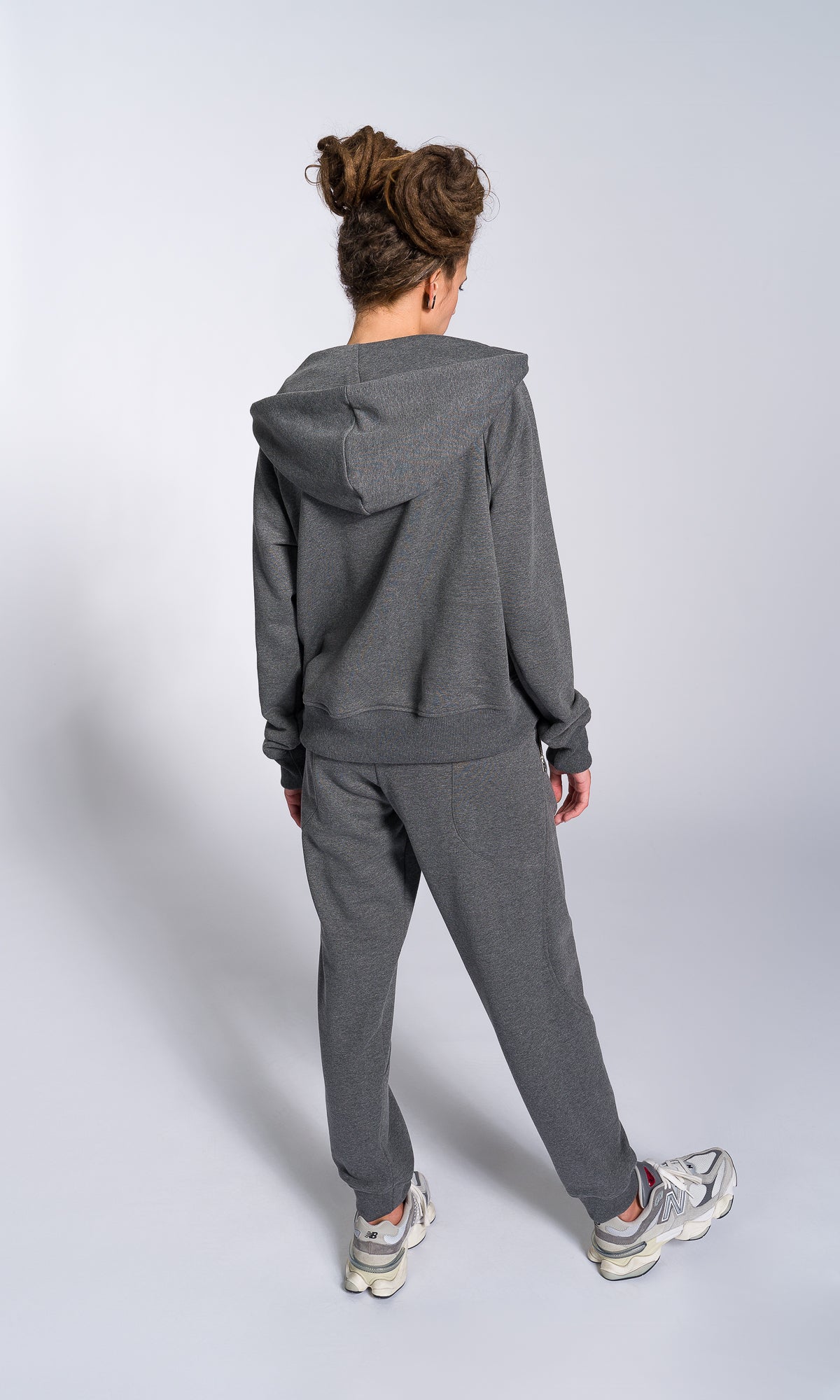 Cuffed Sweatpants with Pockets - AAKASHA