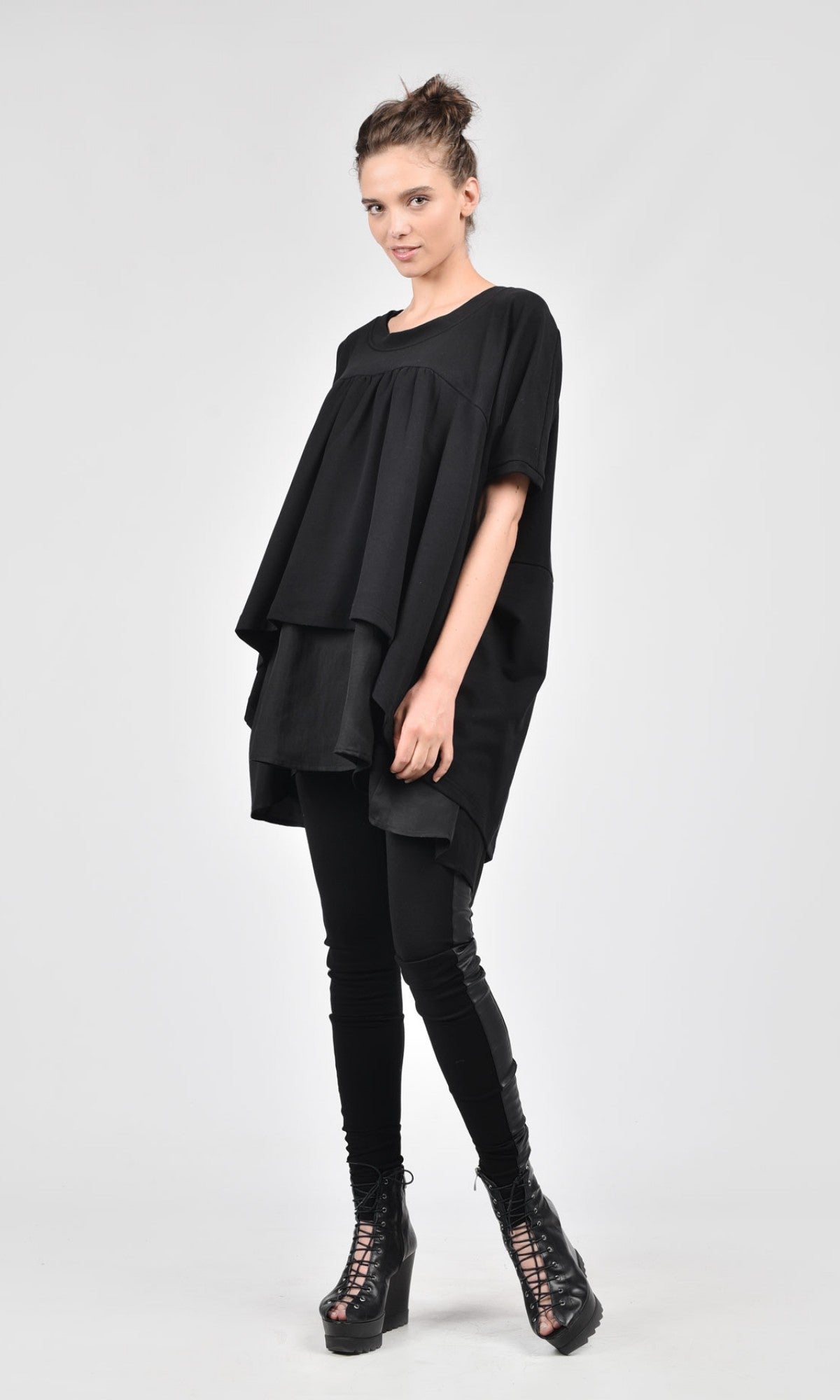 Asymmetric Combo Tunic - AAKASHA