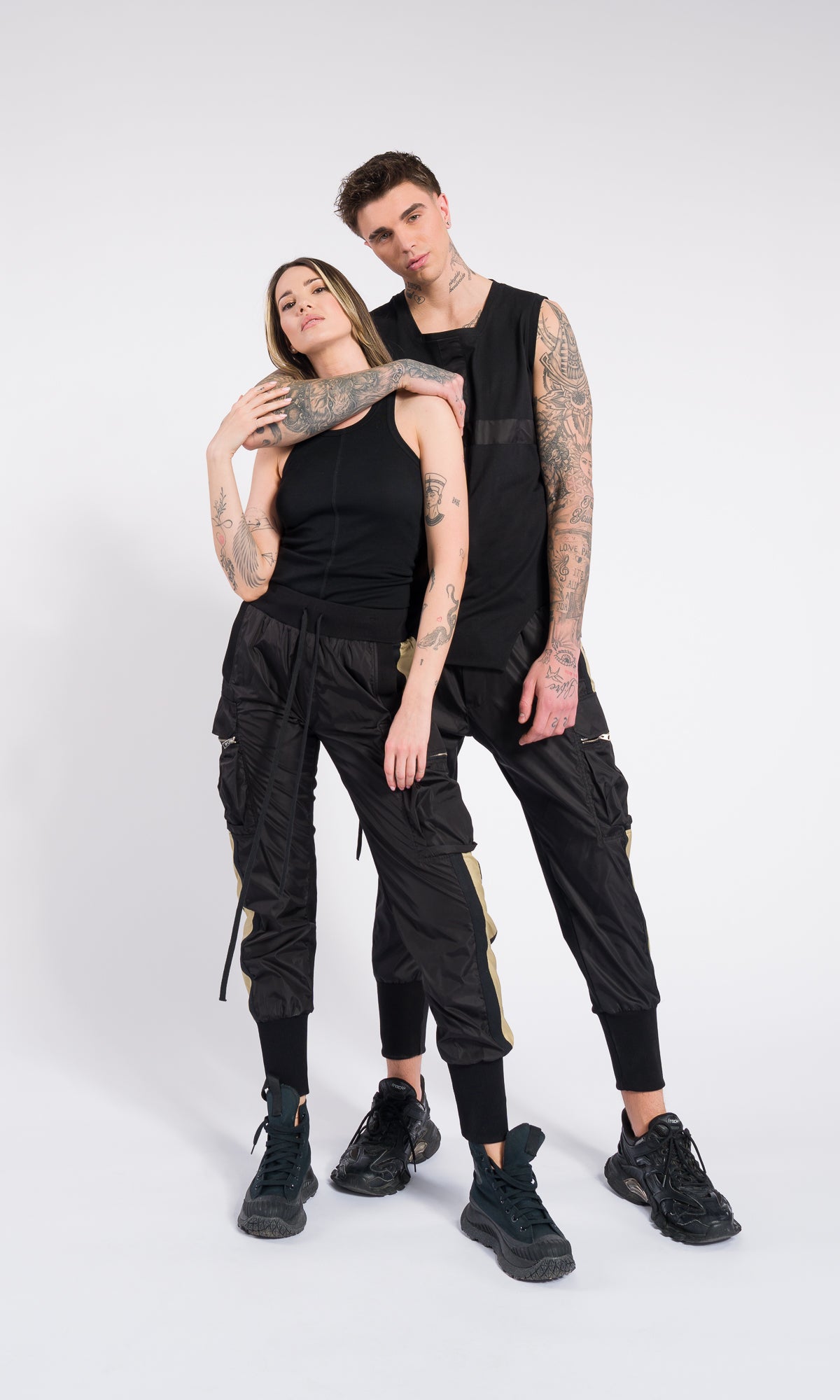 Urban Utility Cargo Joggers – Black