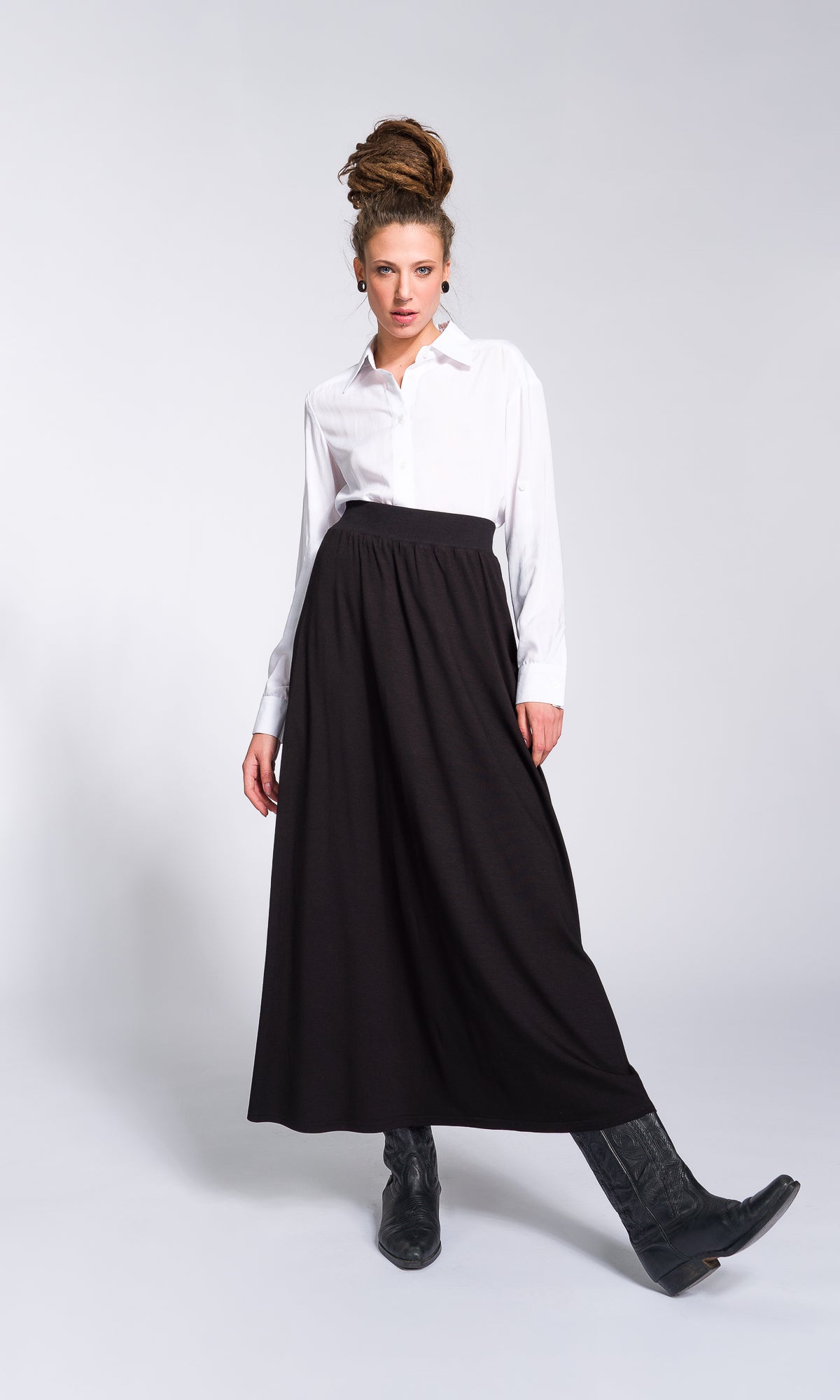 A-line Maxi Skirt - AAKASHA