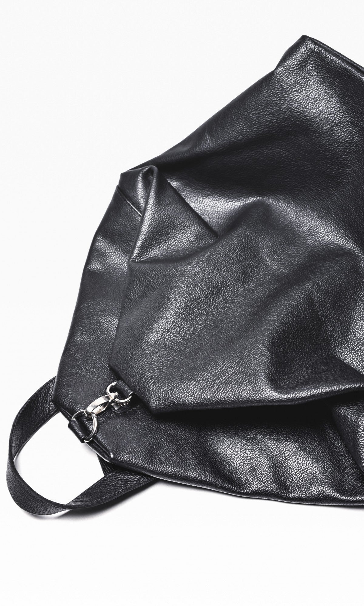 Leather Folding Backpack