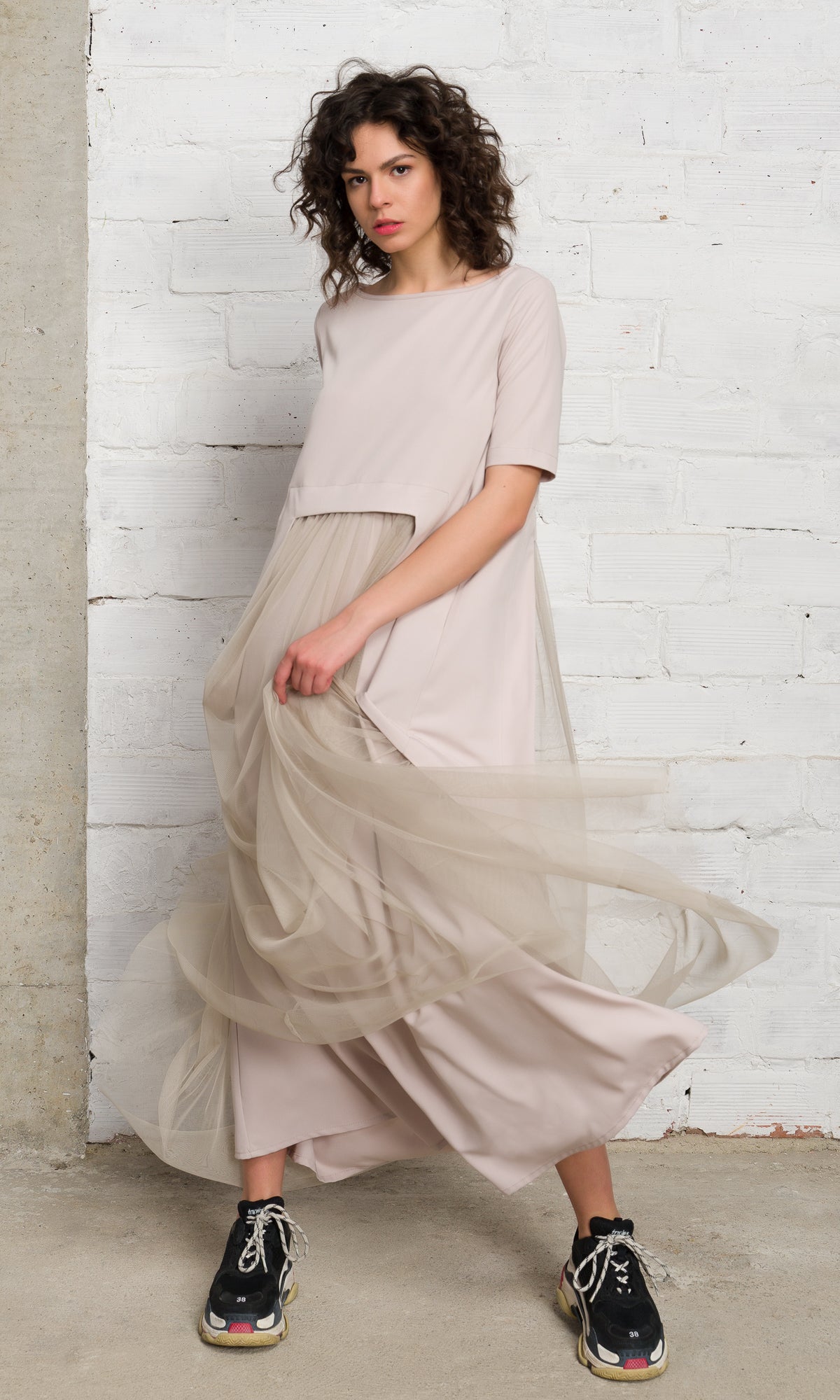 Maxi Tulle Dress - AAKASHA