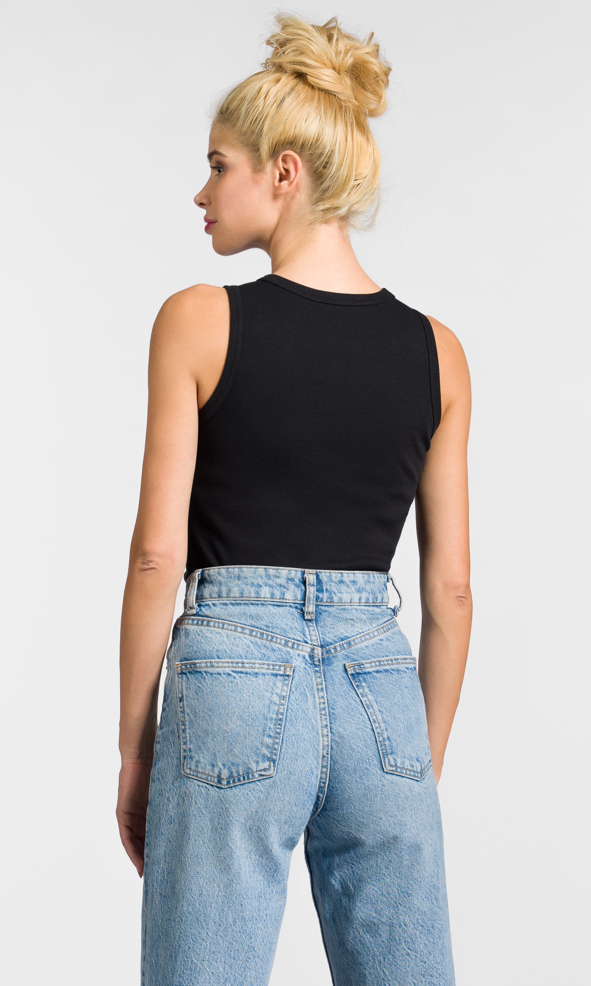 Sleeveless Circle Cut-Out Top - AAKASHA