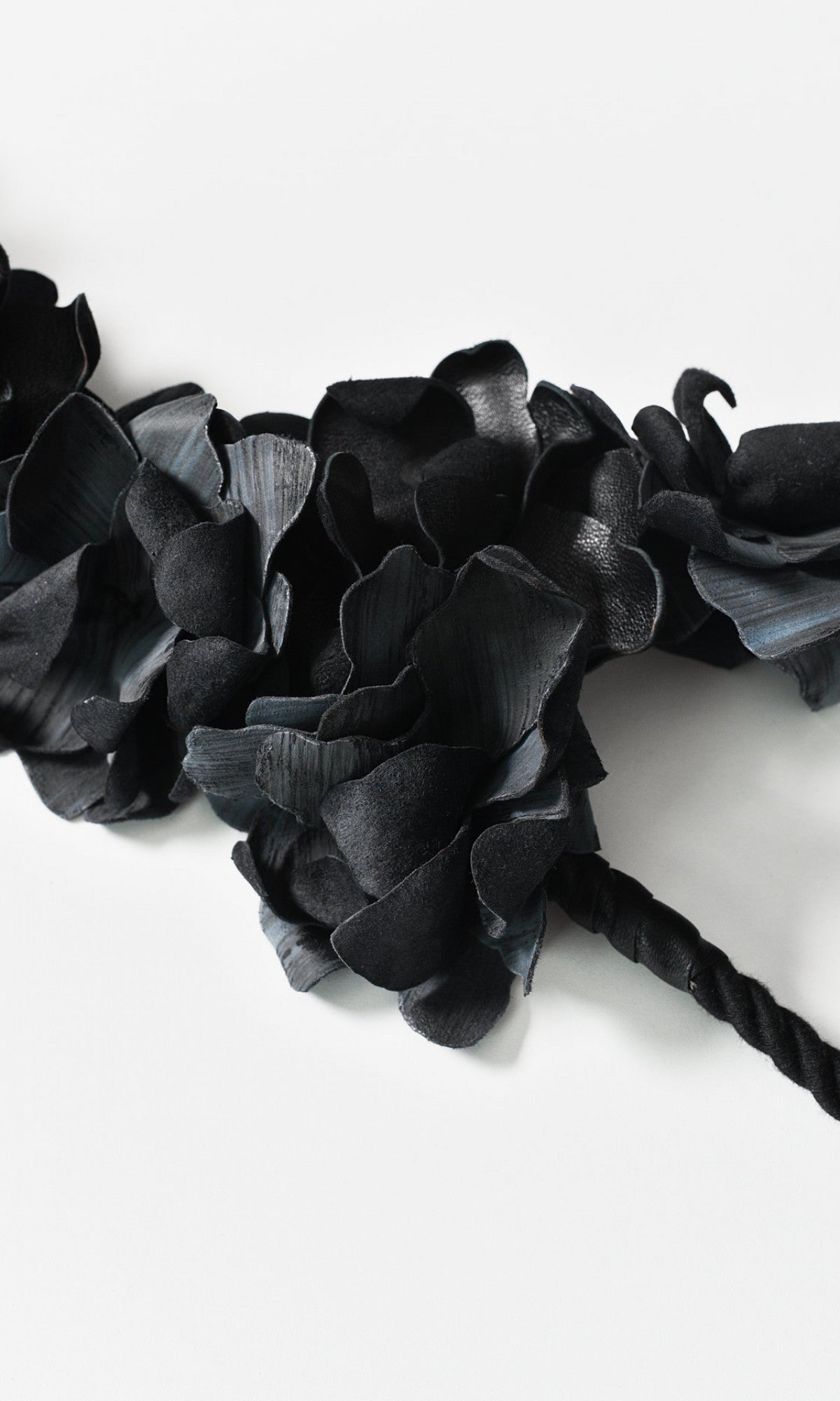 Beautiful Genuine Leather Flower Harness