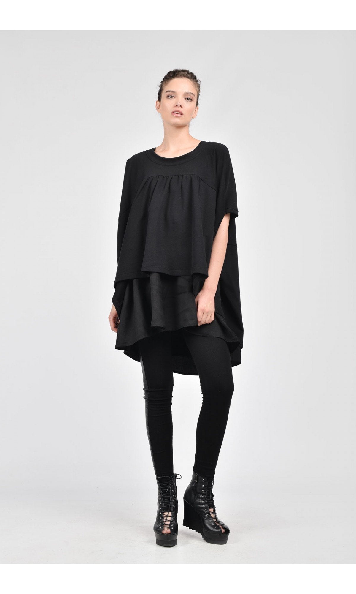 Asymmetric Combo Tunic - AAKASHA