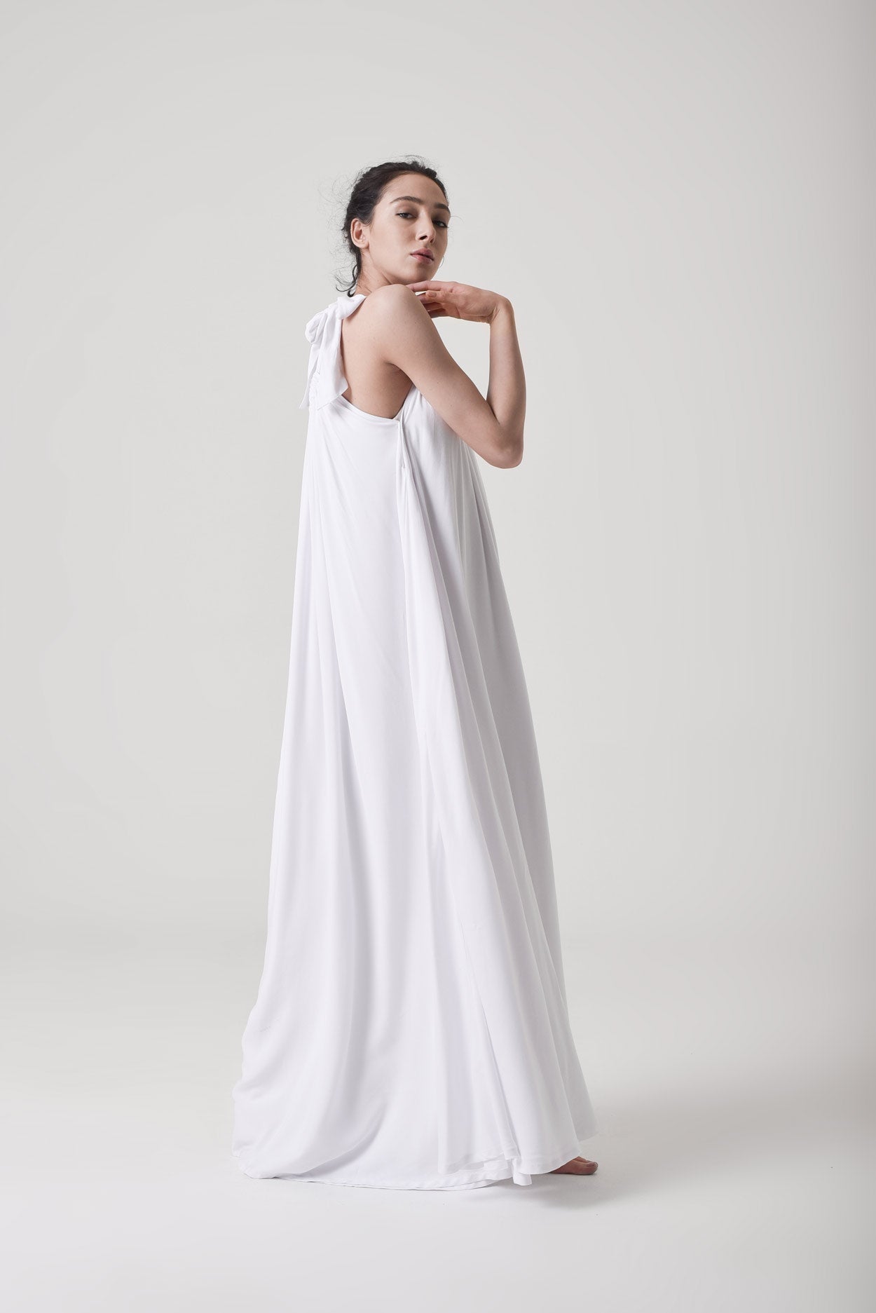 Maxi Dress with Adjustable Strap