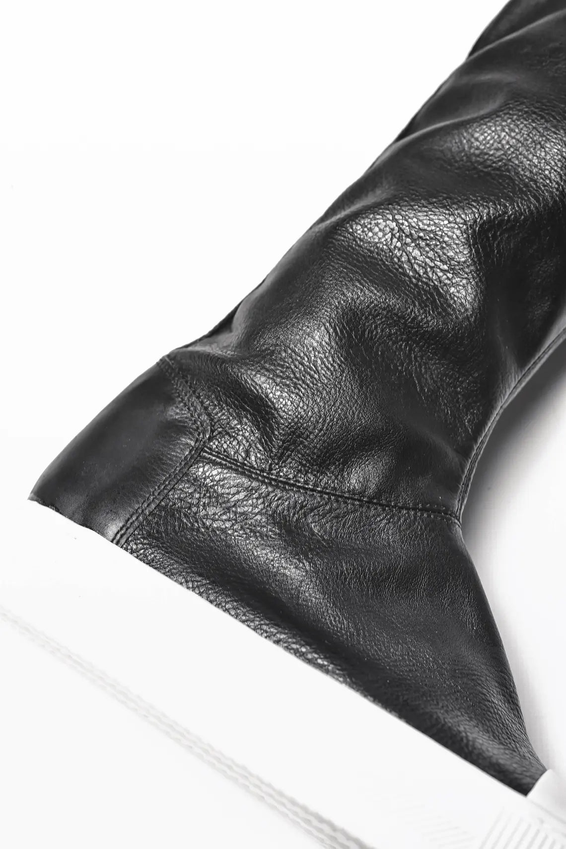 Genuine Leather High Elastic Boots