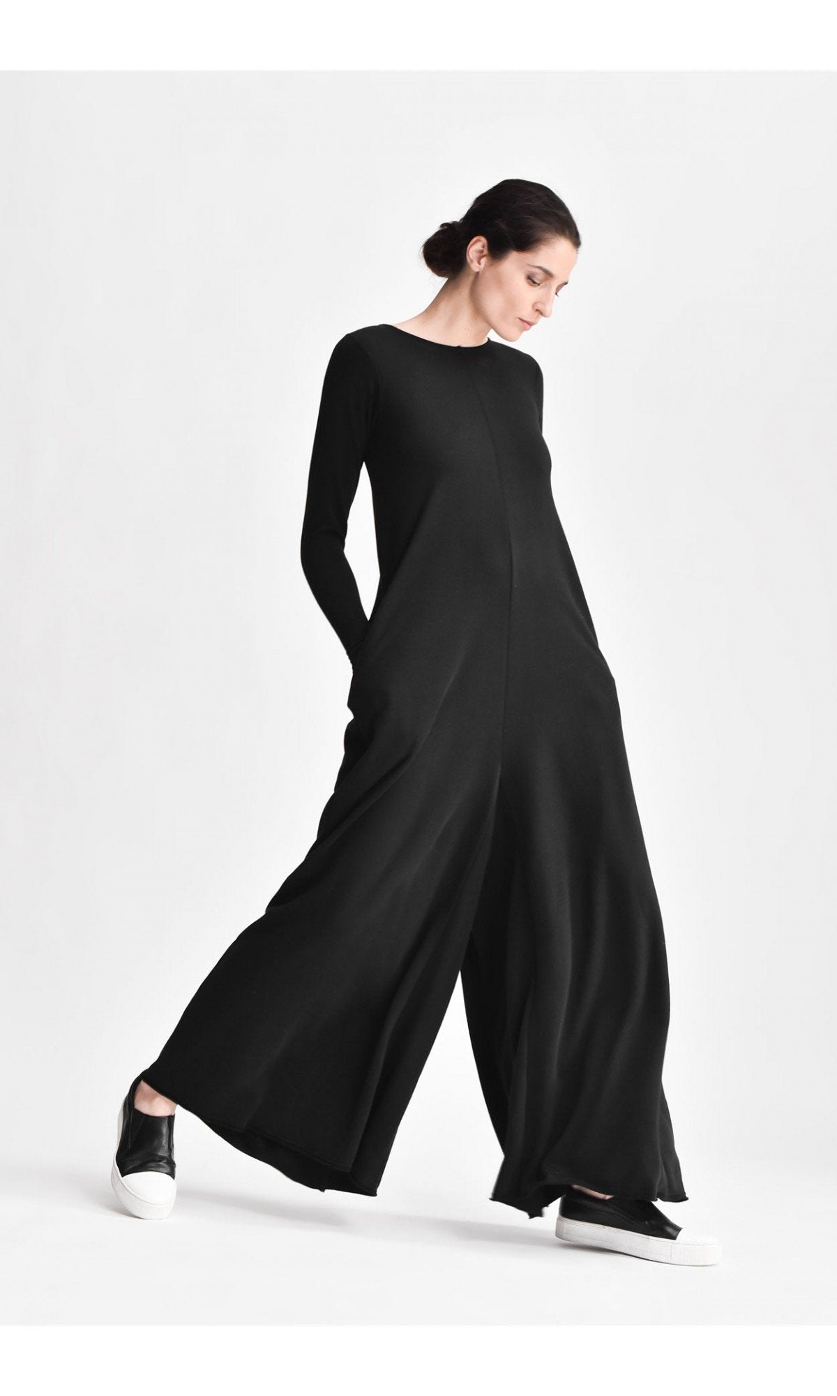 Wide Leg Maxi Jumpsuit - AAKASHA