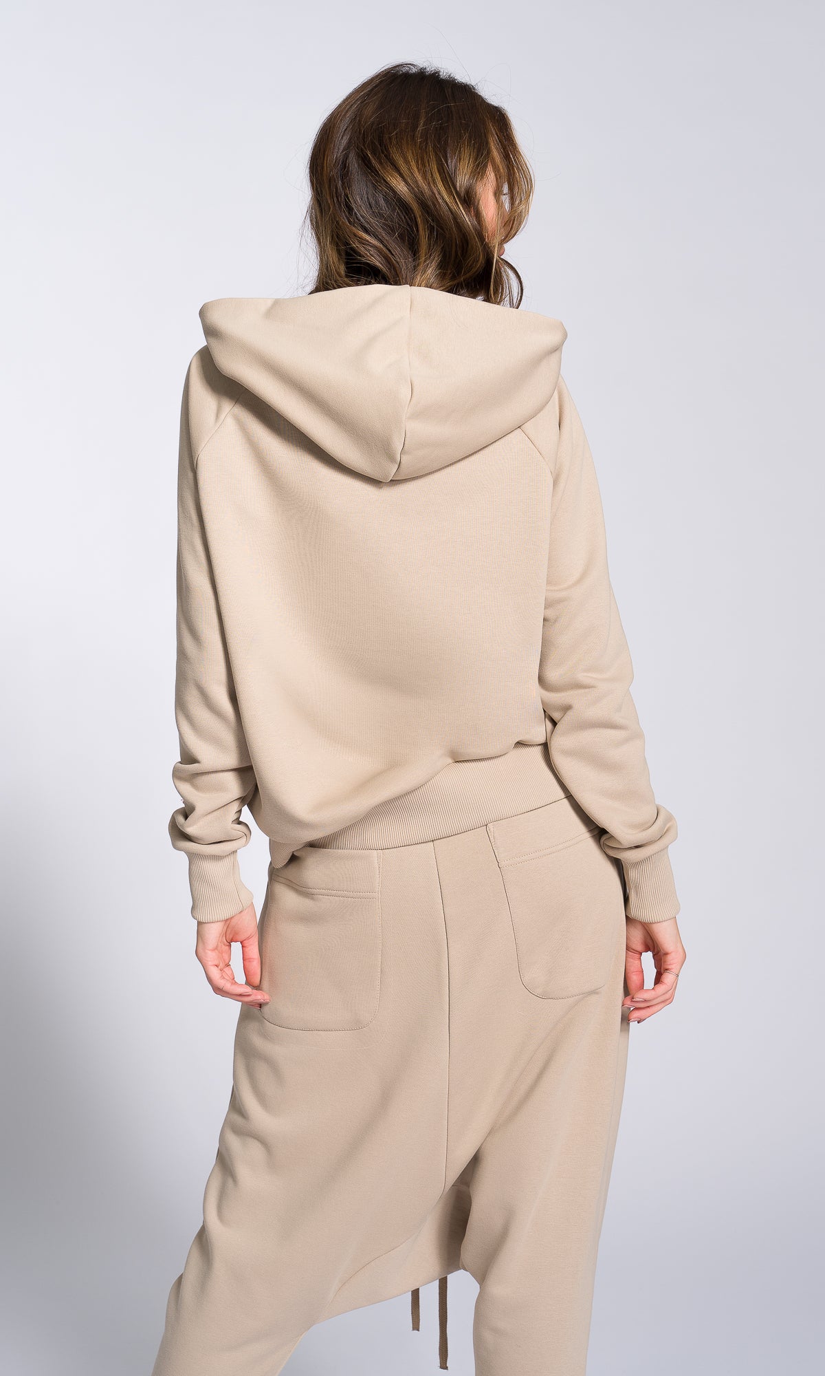 Kangaroo Pocket Hooded Sweatshirt - AAKASHA