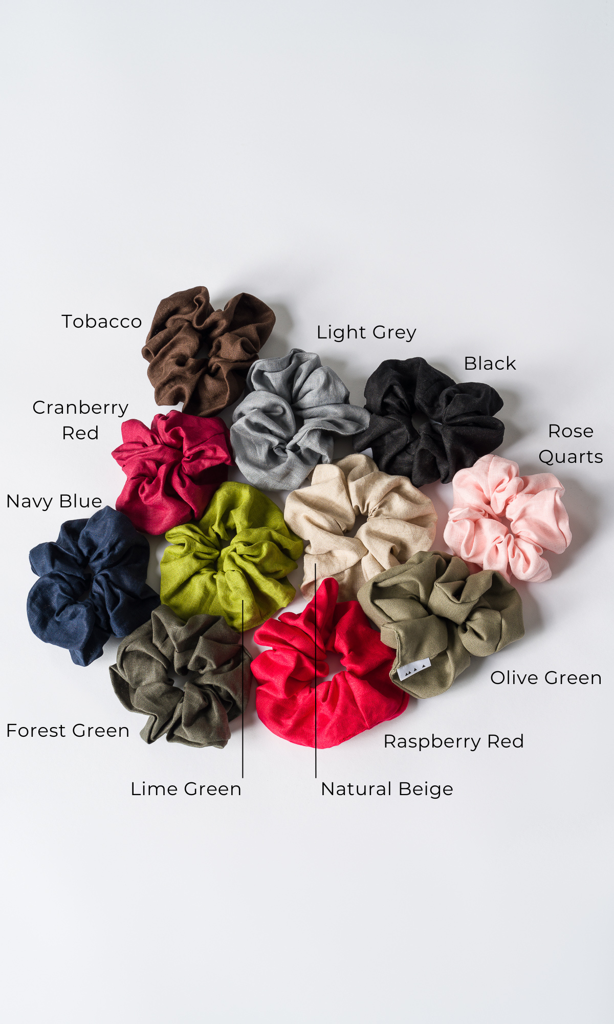 Linen Scrunchie (Pack of 10) - AAKASHA