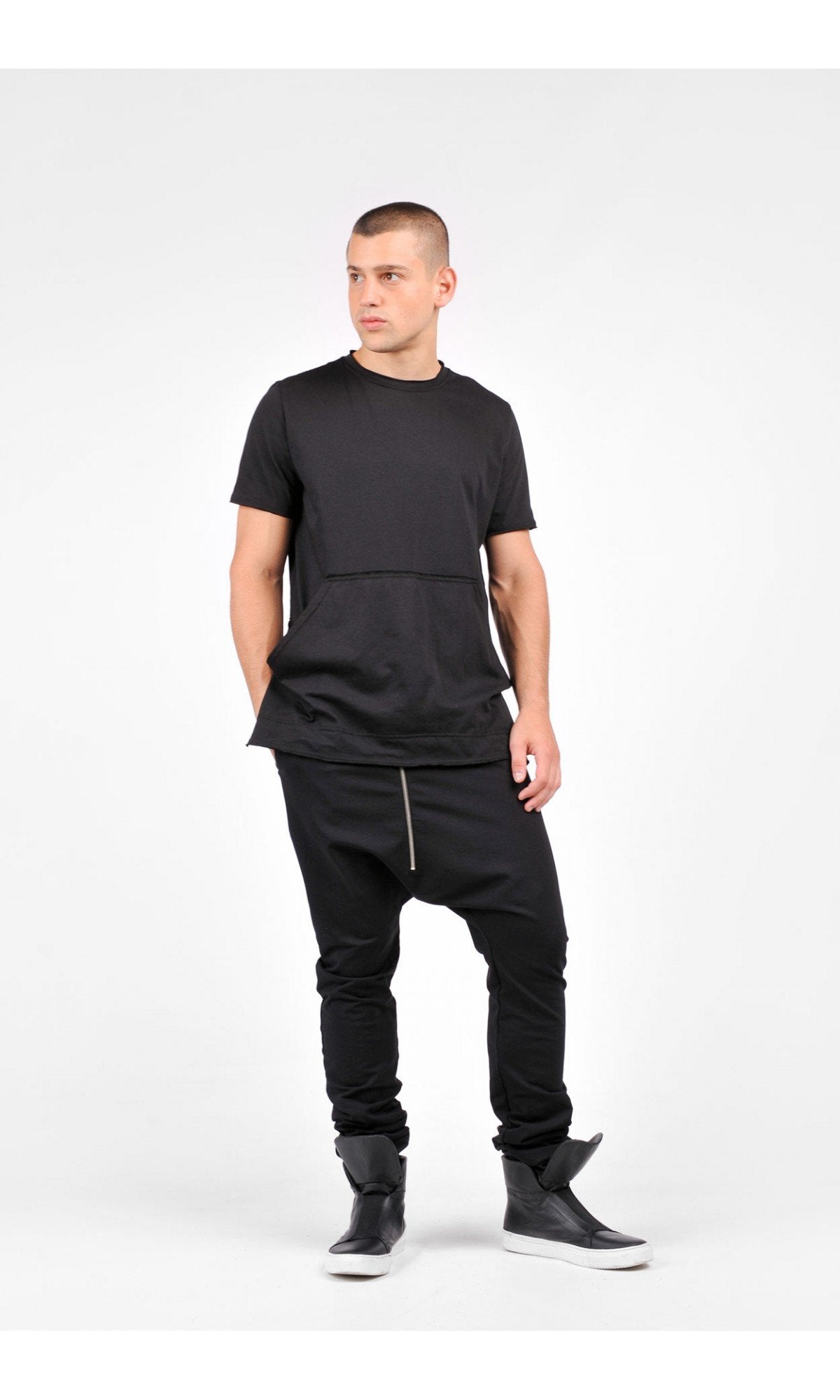 T-shirt with Front Pockets