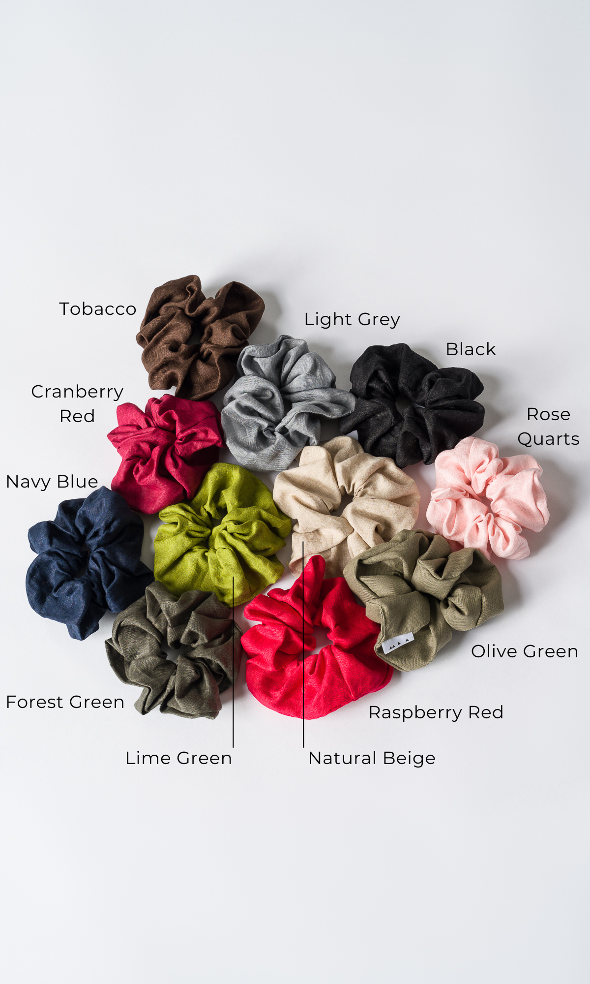 Linen Scrunchie (Pack of 3) - AAKASHA