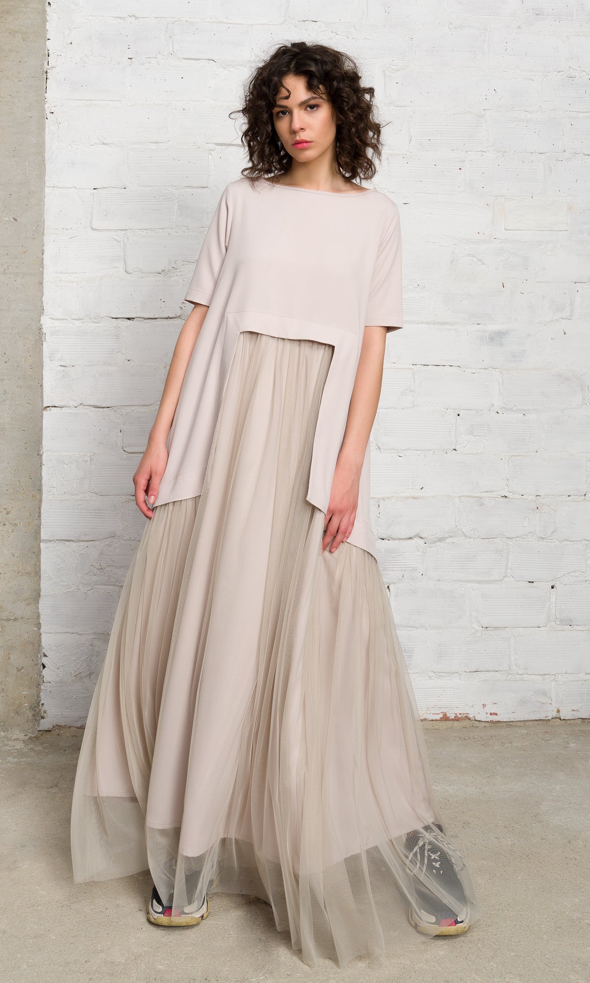 Maxi Tulle Dress - AAKASHA