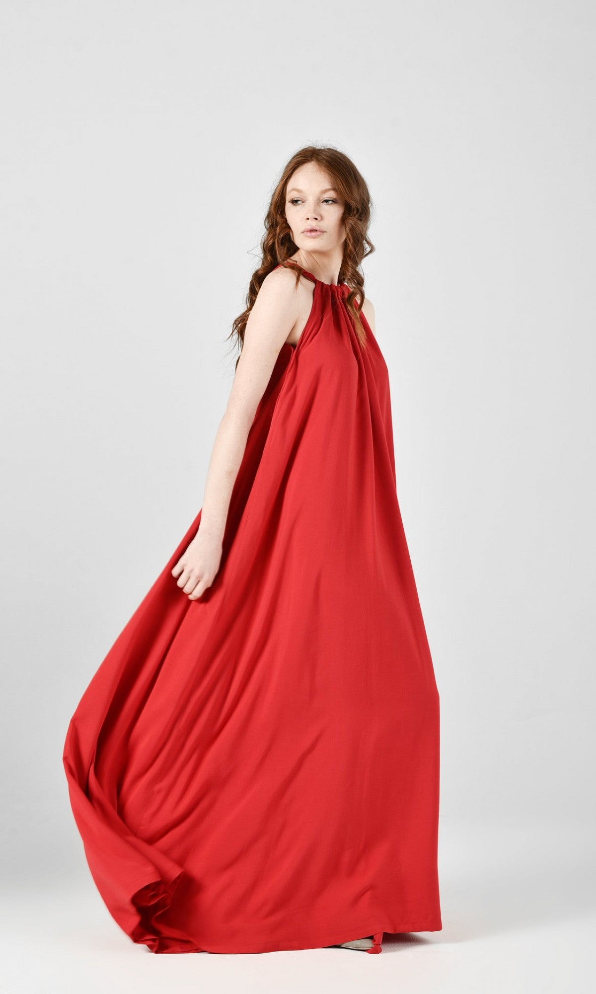 Maxi Dress with Adjustable Strap