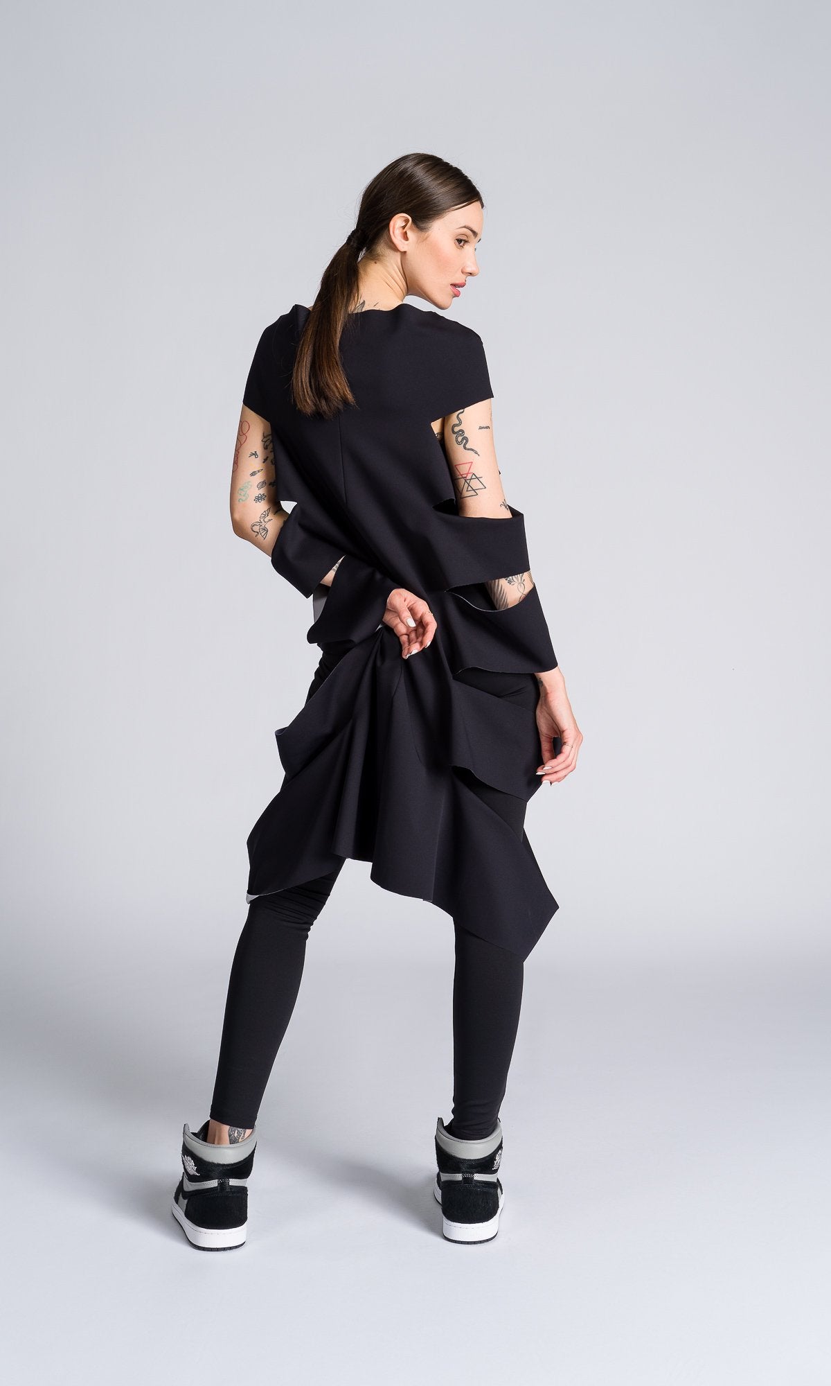 Sleeveless Tunic with Side Cutouts - AAKASHA