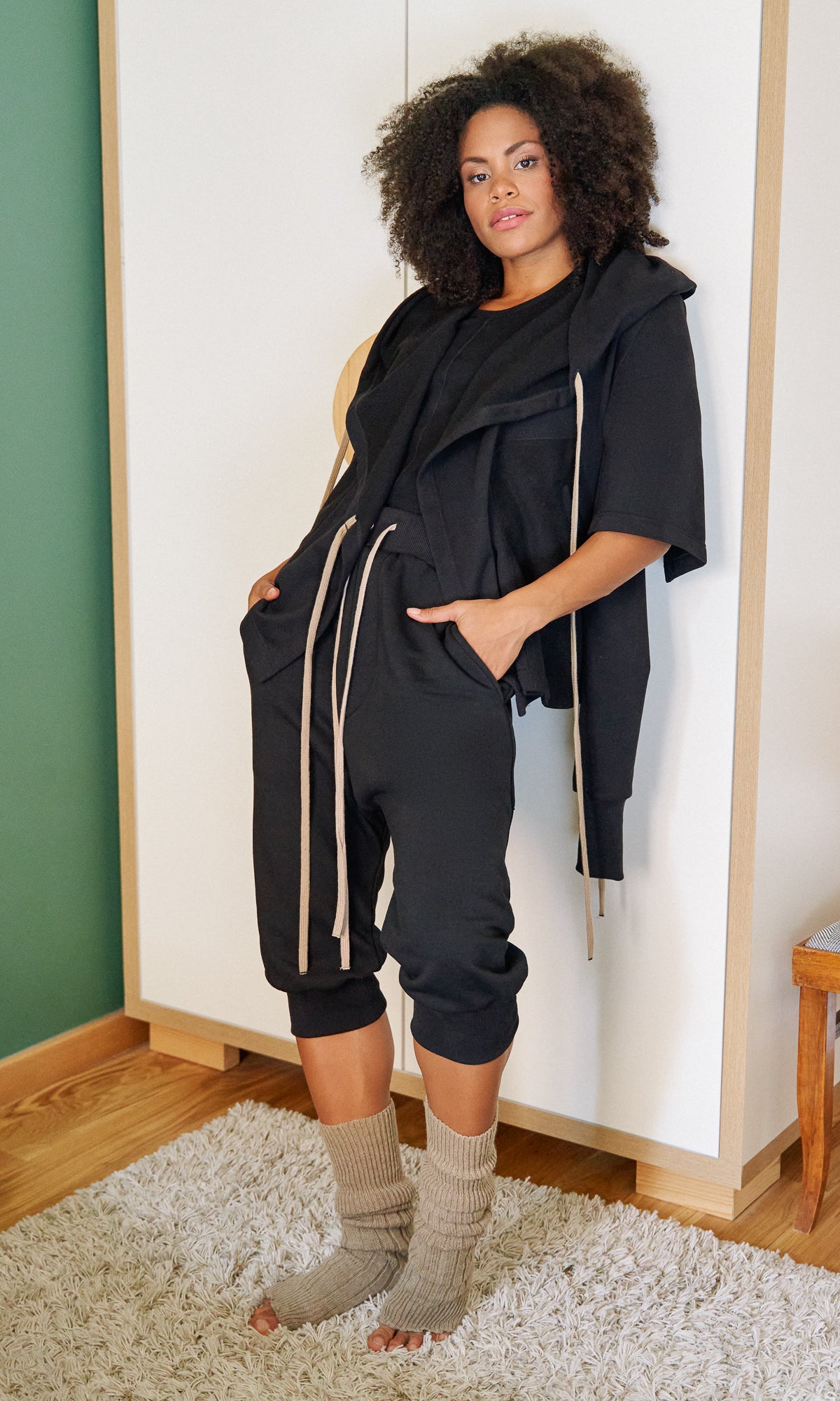 Multi Way Sleeves Hoodie