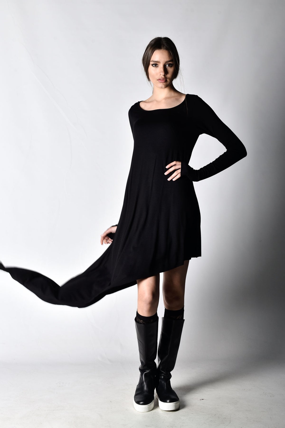 Oversized Loose Asymmetrical Top