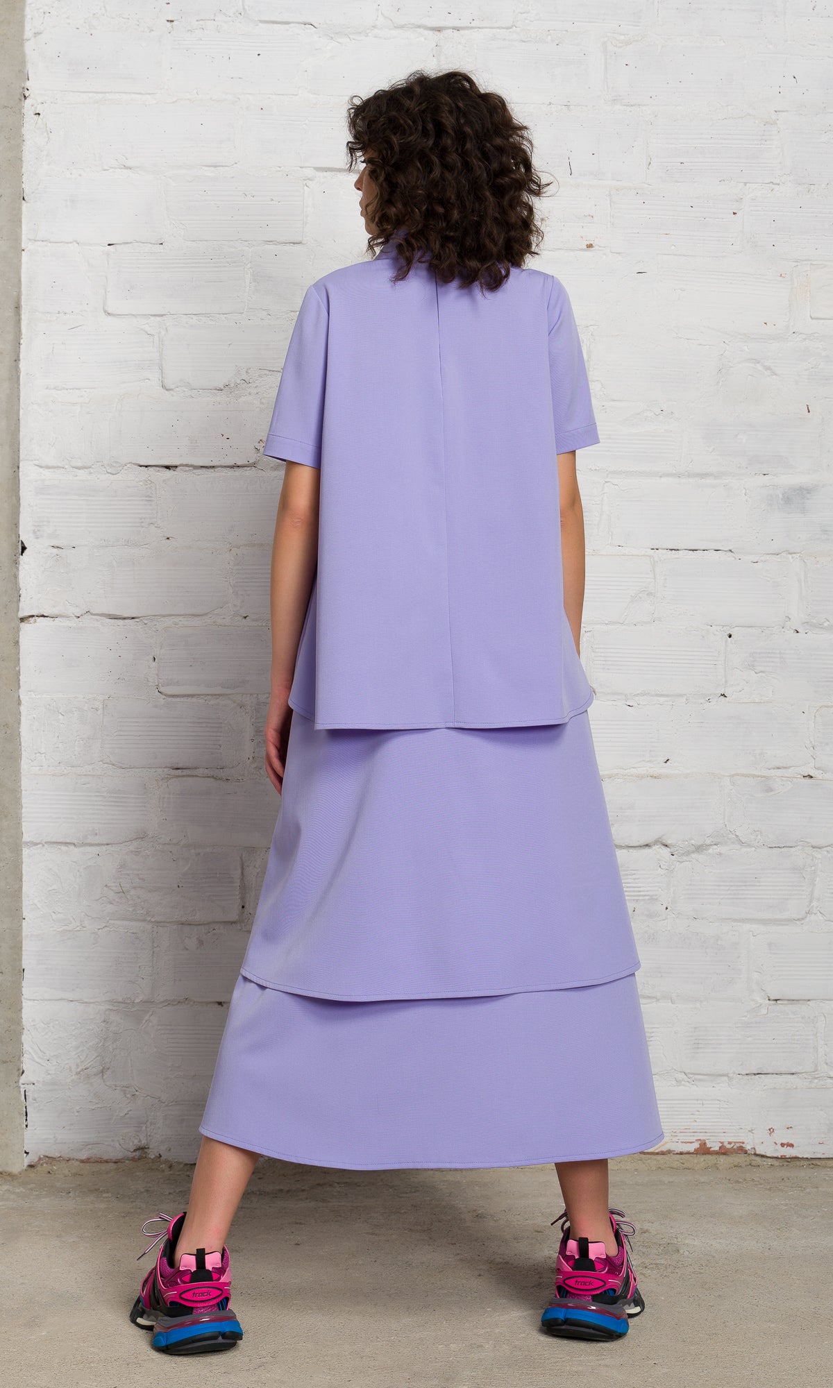 Layered Modular Midi Dress - AAKASHA