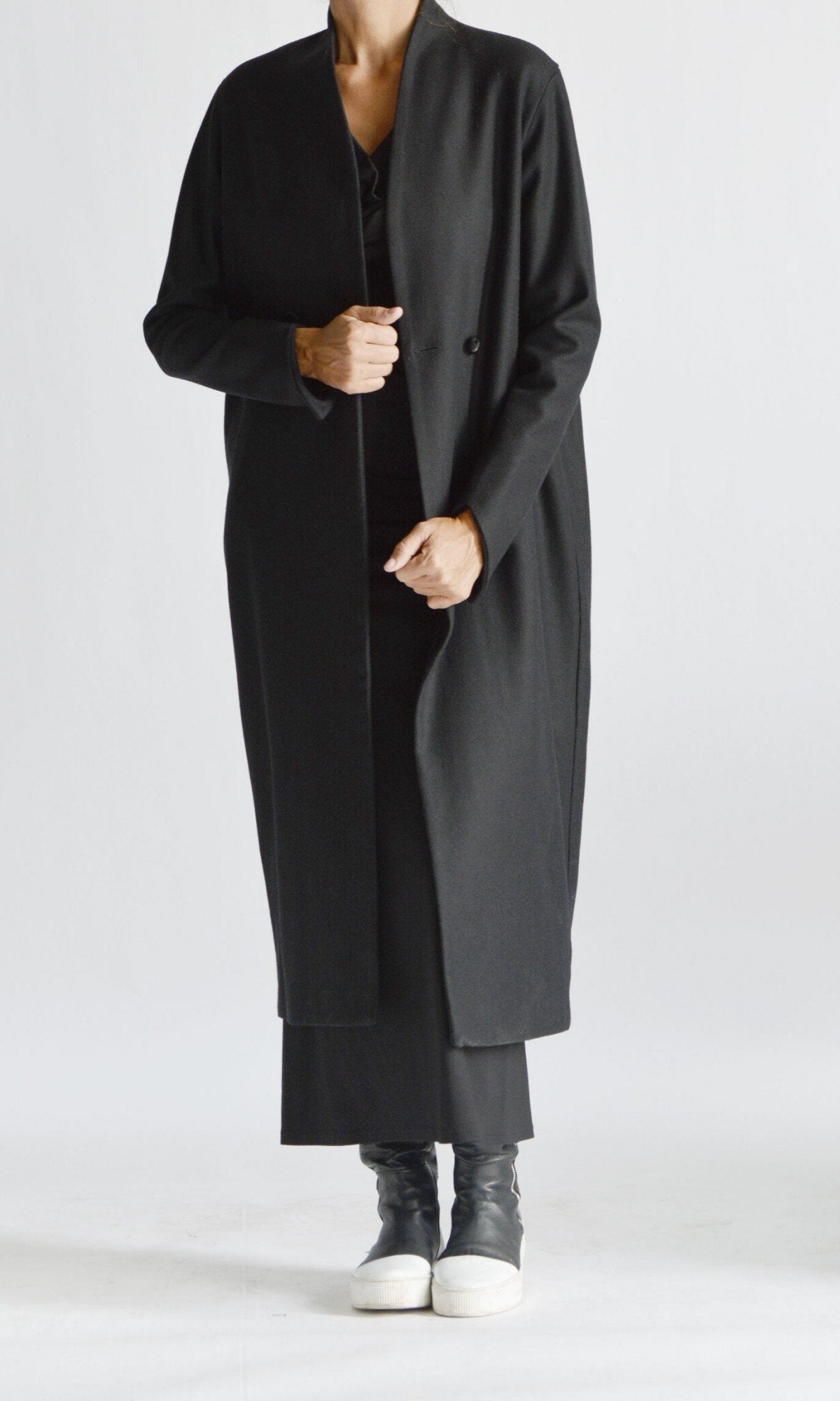 Asymmetric Long Coat