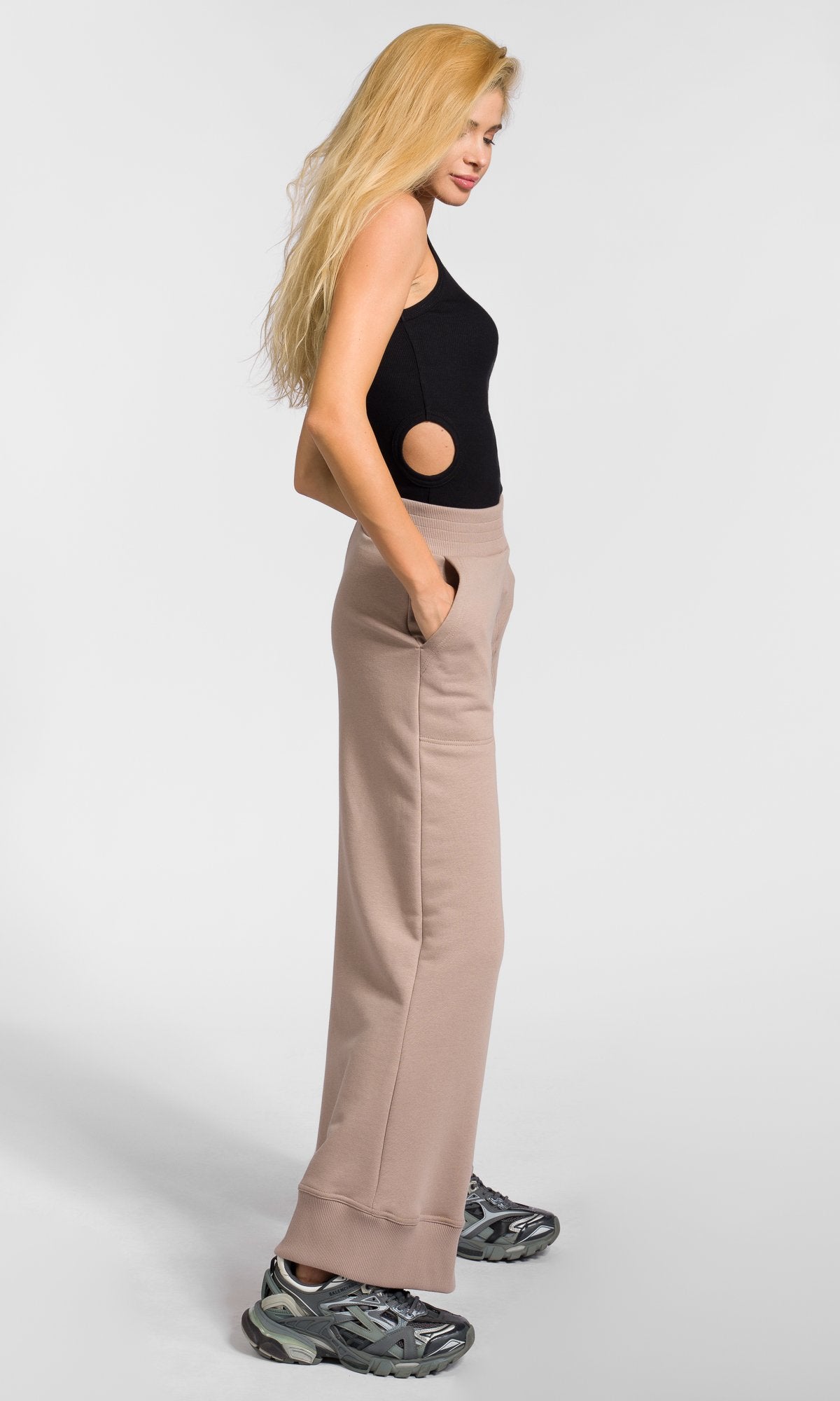 Soft Cotton Wide Leg Pants - AAKASHA