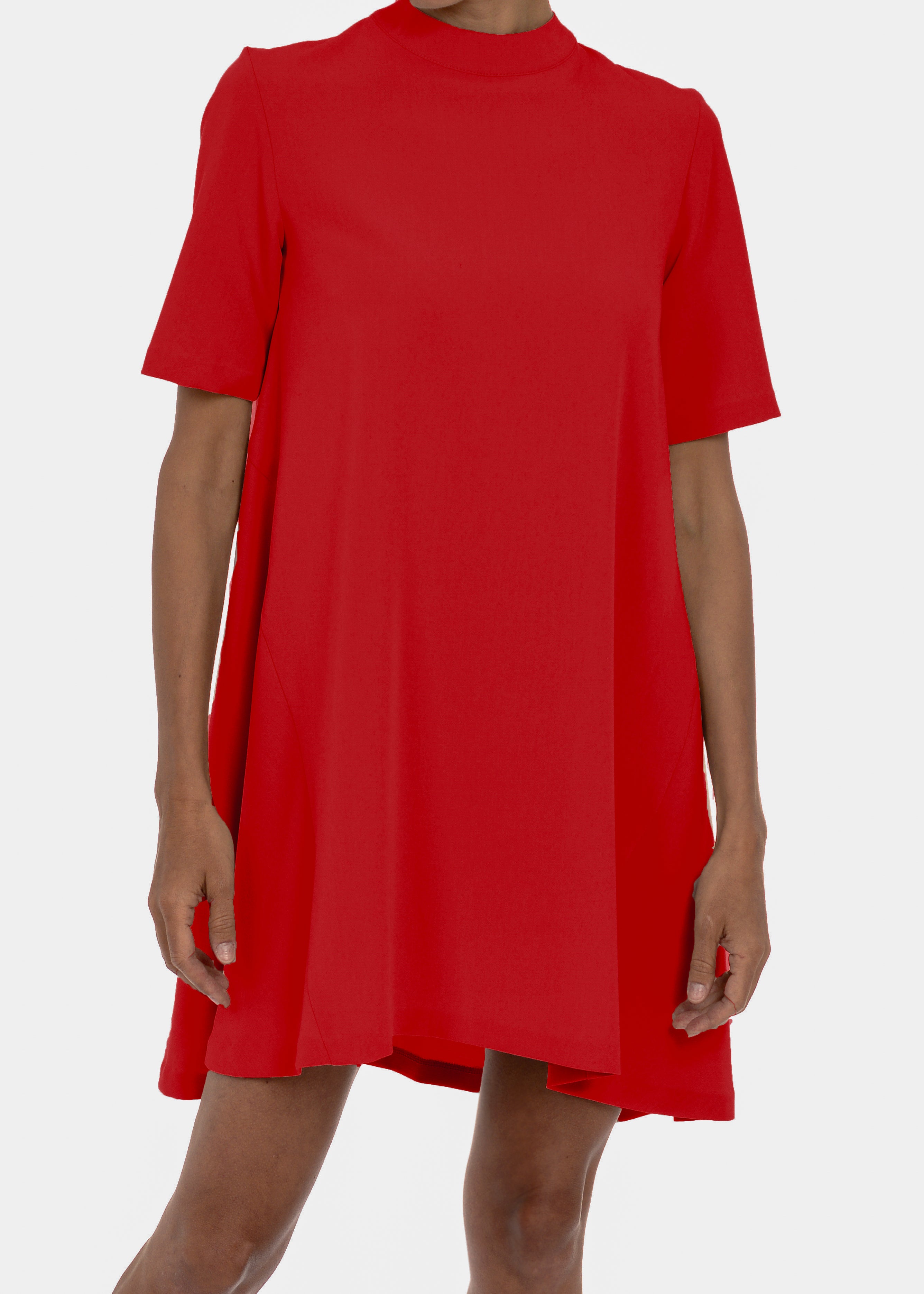 Short Sleeve Mini Dress - AAKASHA