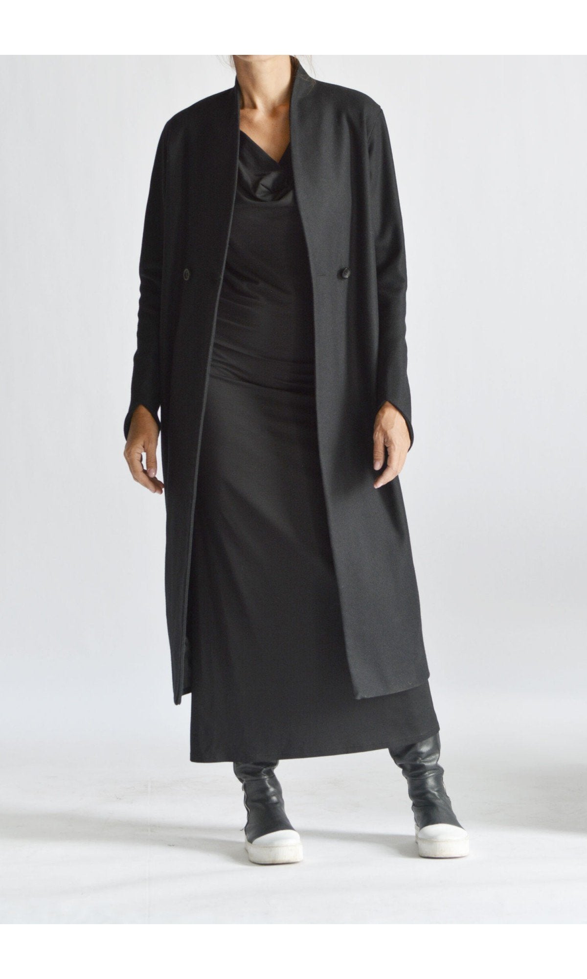 Asymmetric Long Coat