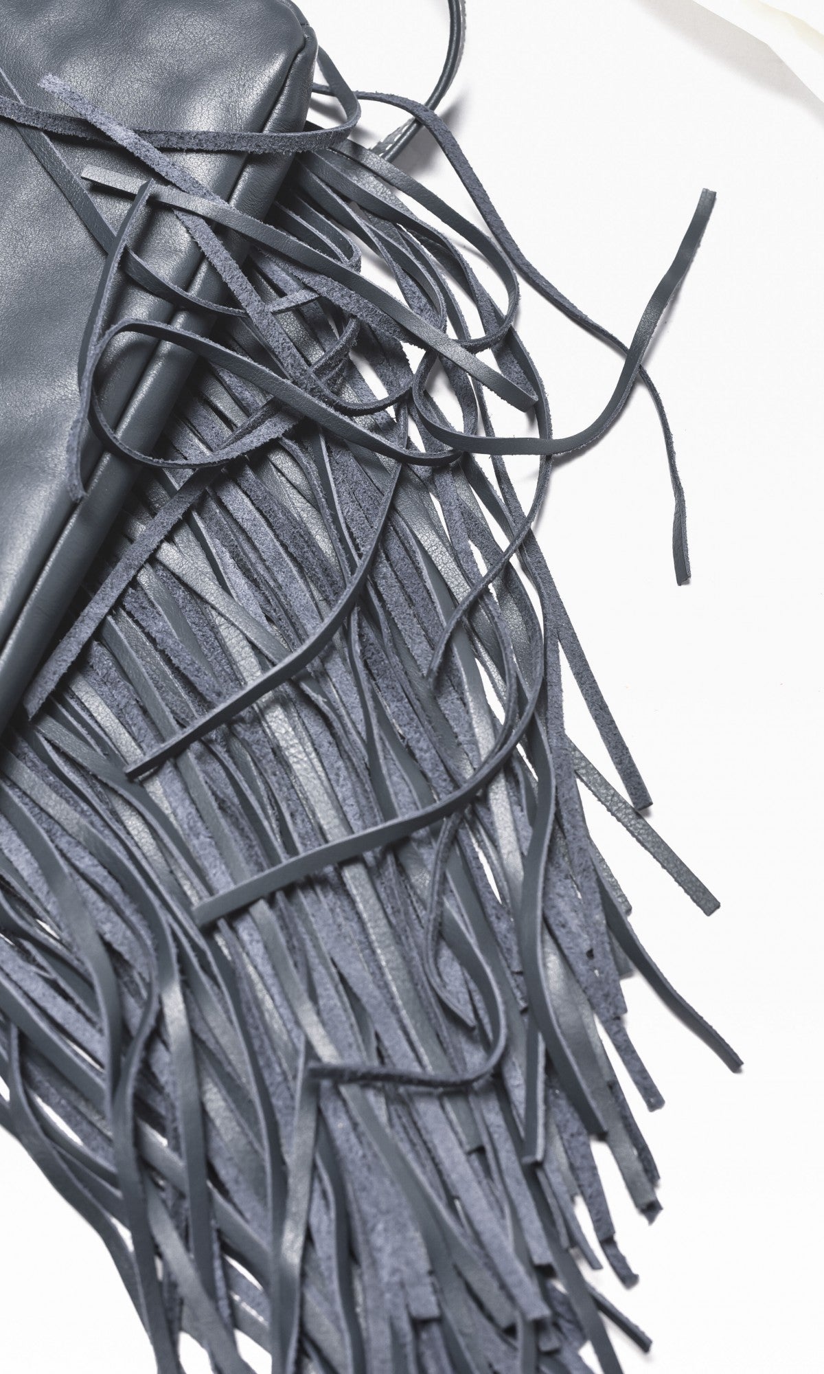 Fringe Leather Crossbody Bag