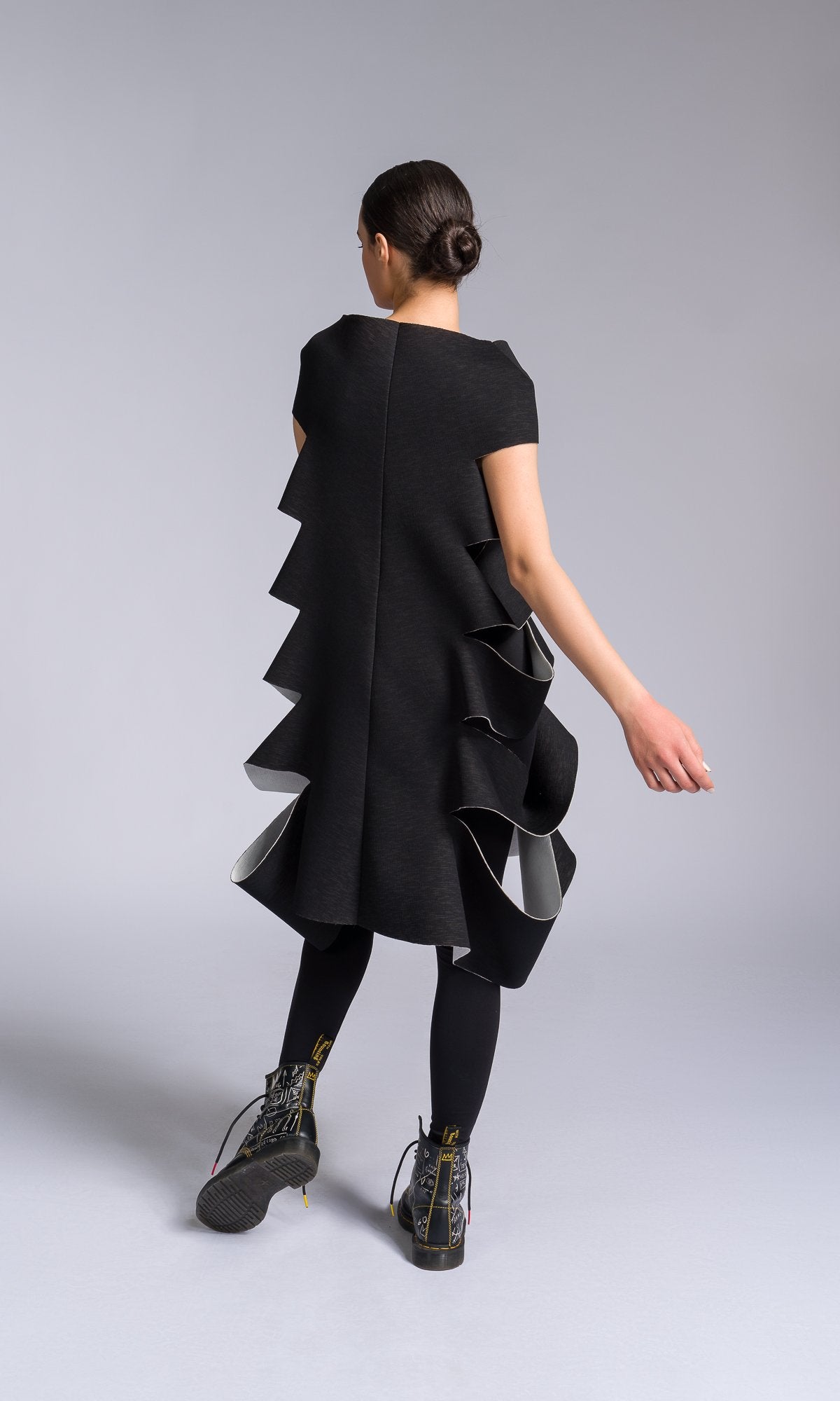 Neoprene Tunic with Side Cutouts - AAKASHA