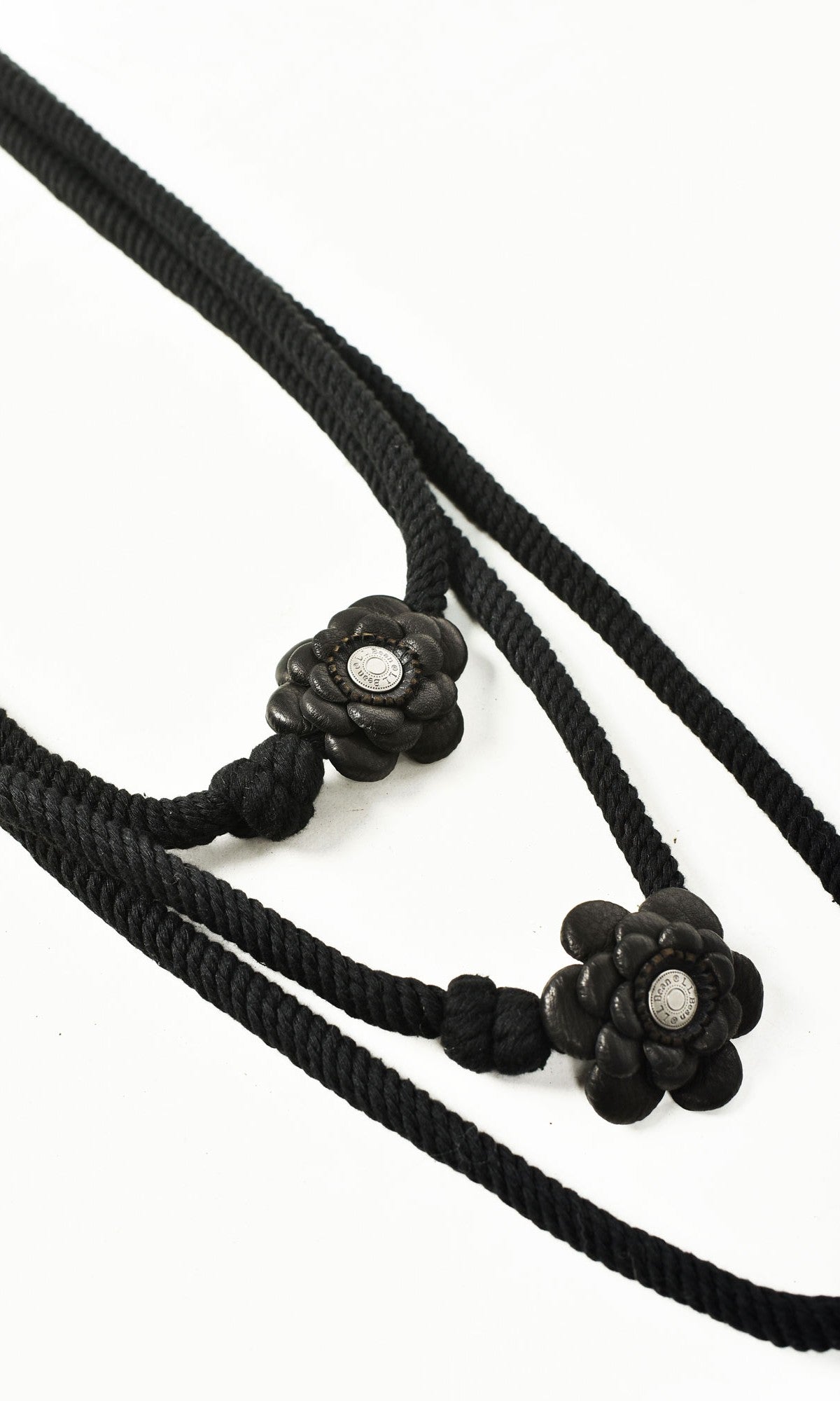 Little flowers Leather Necklace