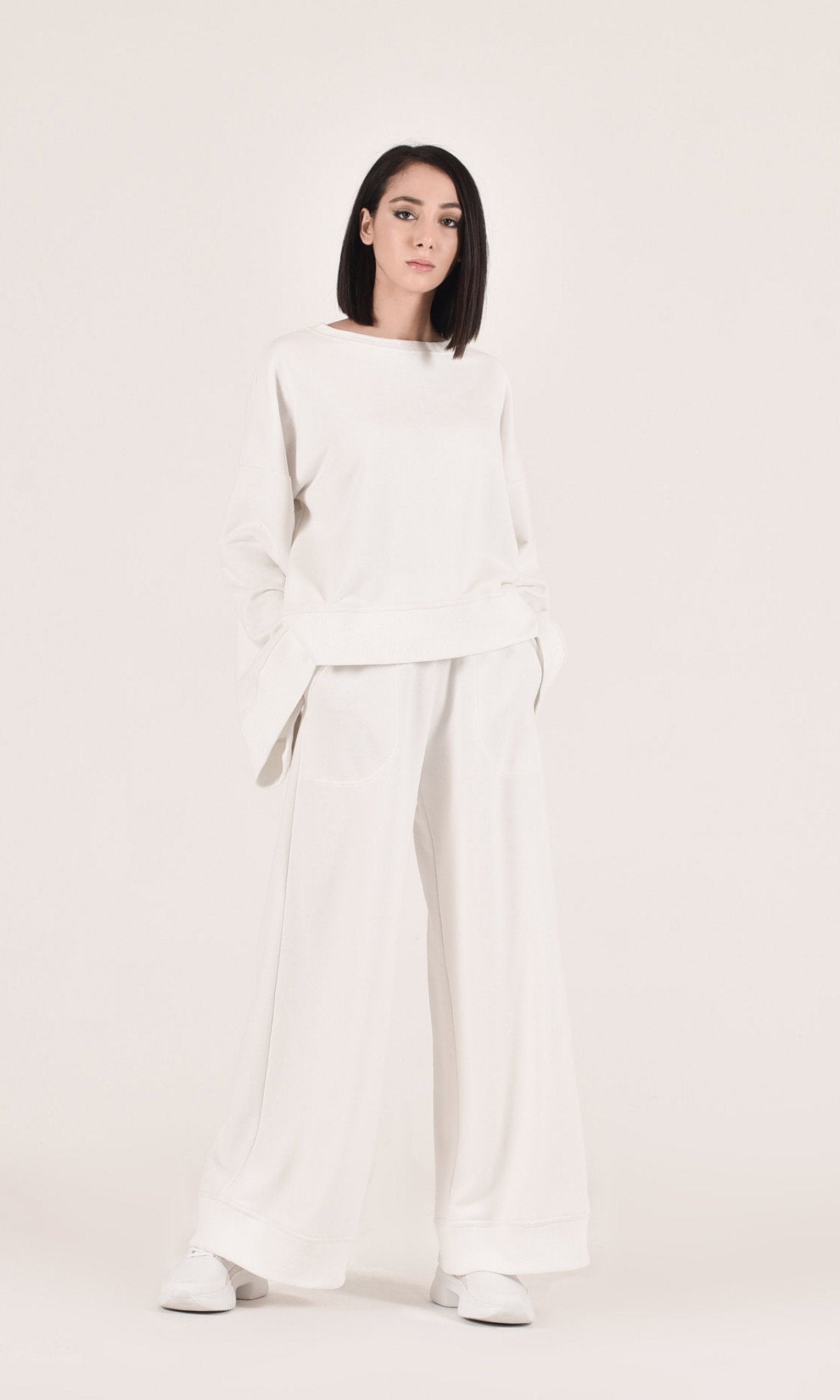 Beautiful Bell Sleeves Blouse A12896