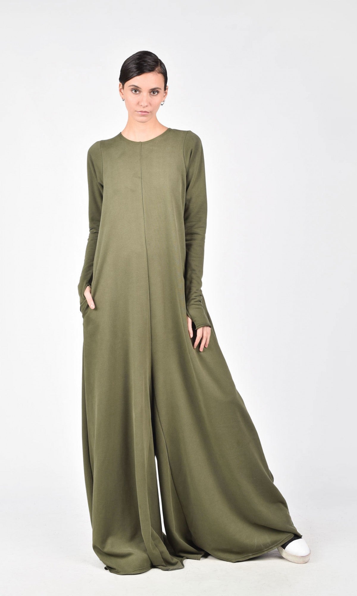 Wide Leg Maxi Jumpsuit - AAKASHA