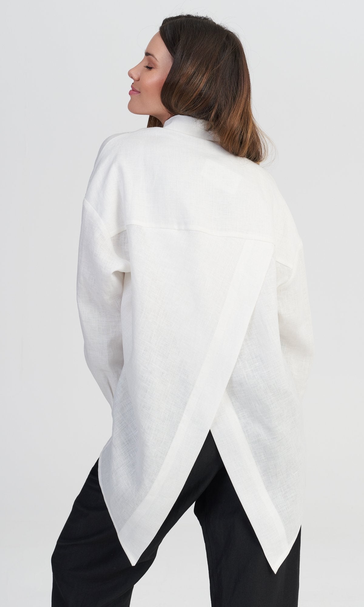 White Sparrow Linen Shirt - AAKASHA