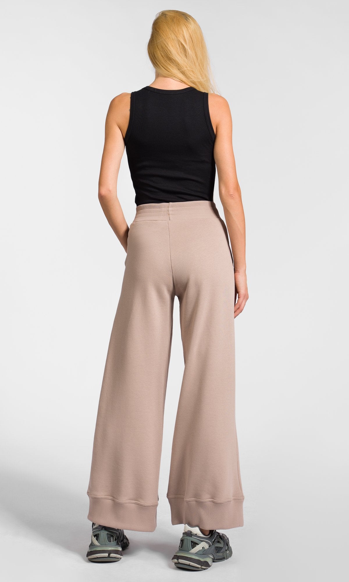 Soft Cotton Wide Leg Pants - AAKASHA