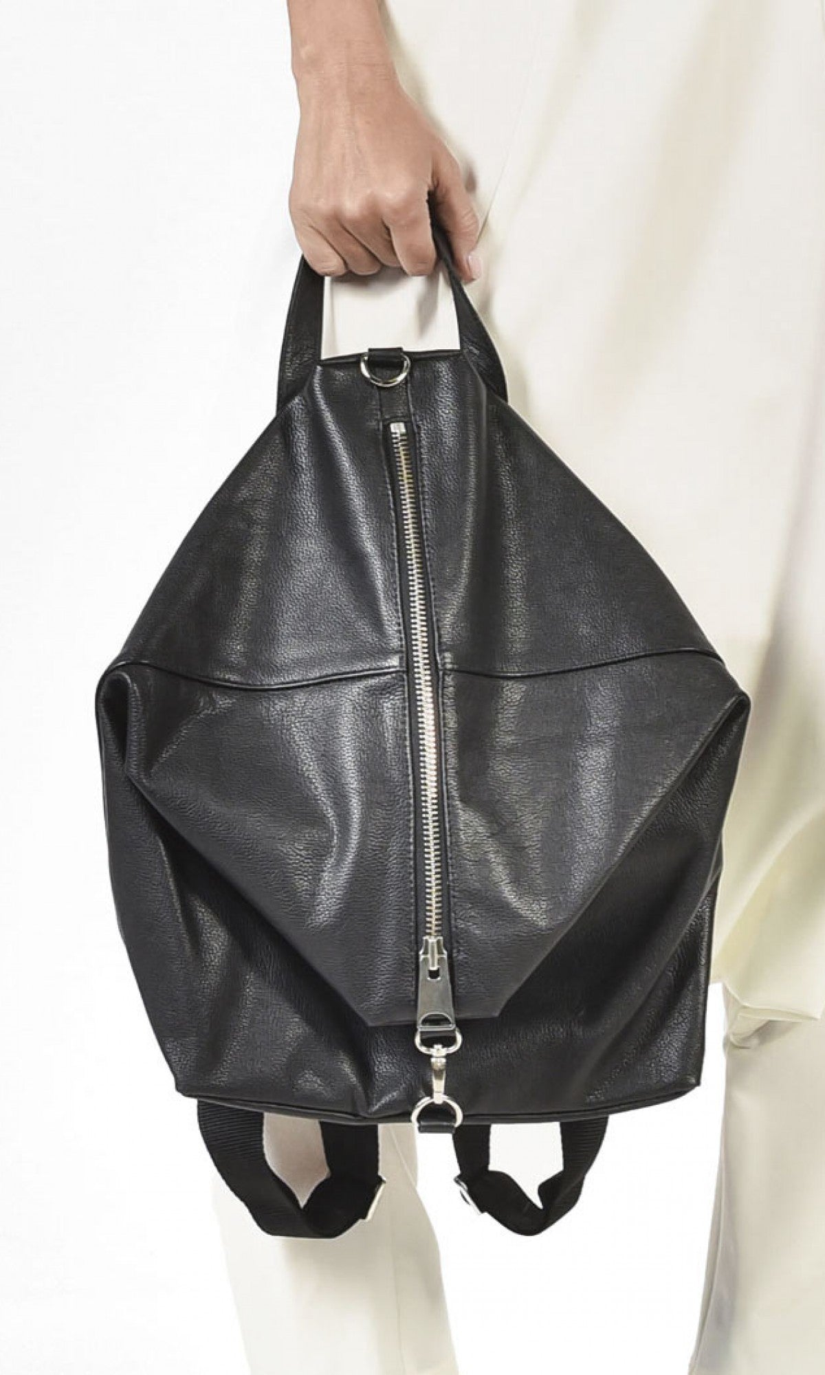 Leather Folding Backpack - AAKASHA