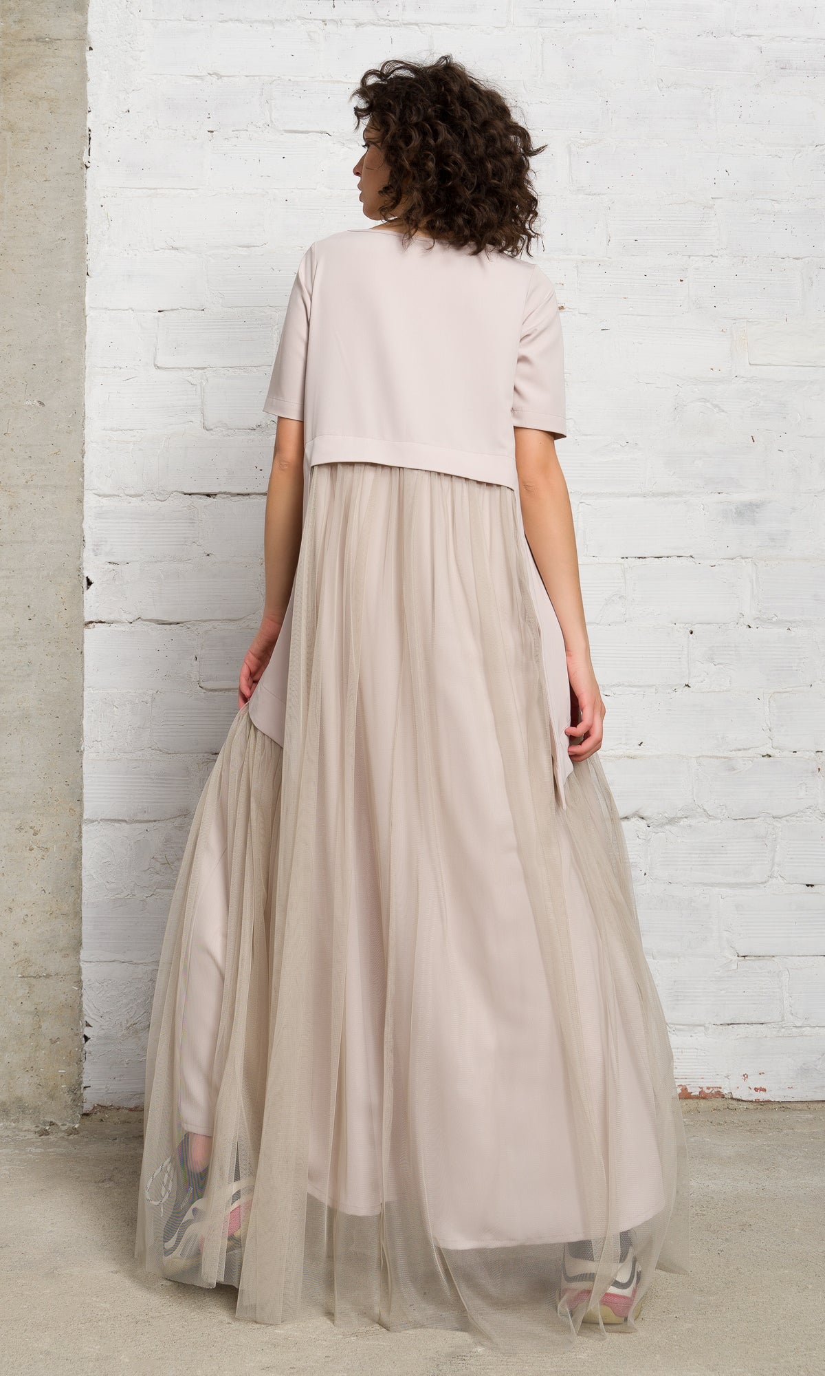 Maxi Tulle Dress - AAKASHA