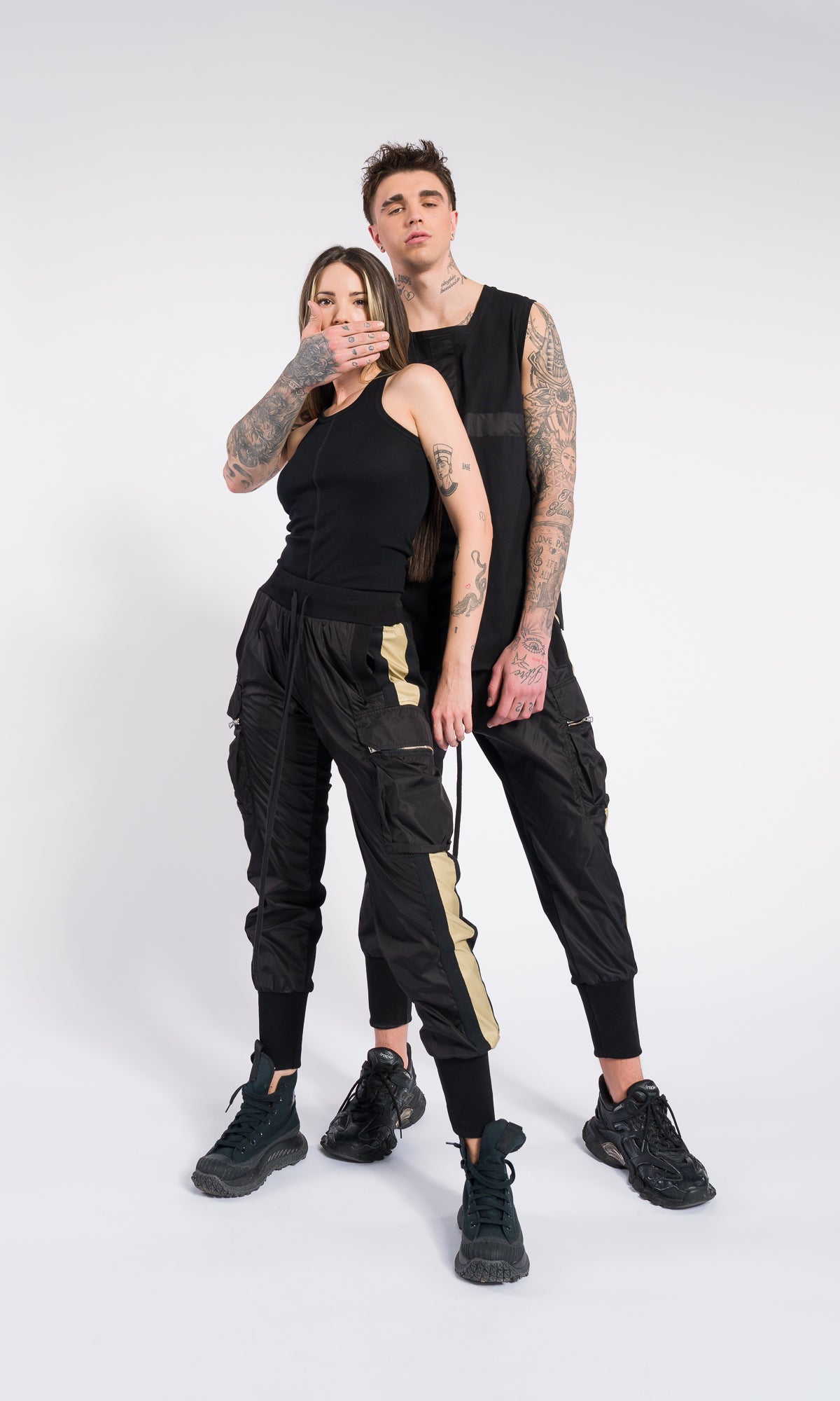 Urban Utility Cargo Joggers – Black