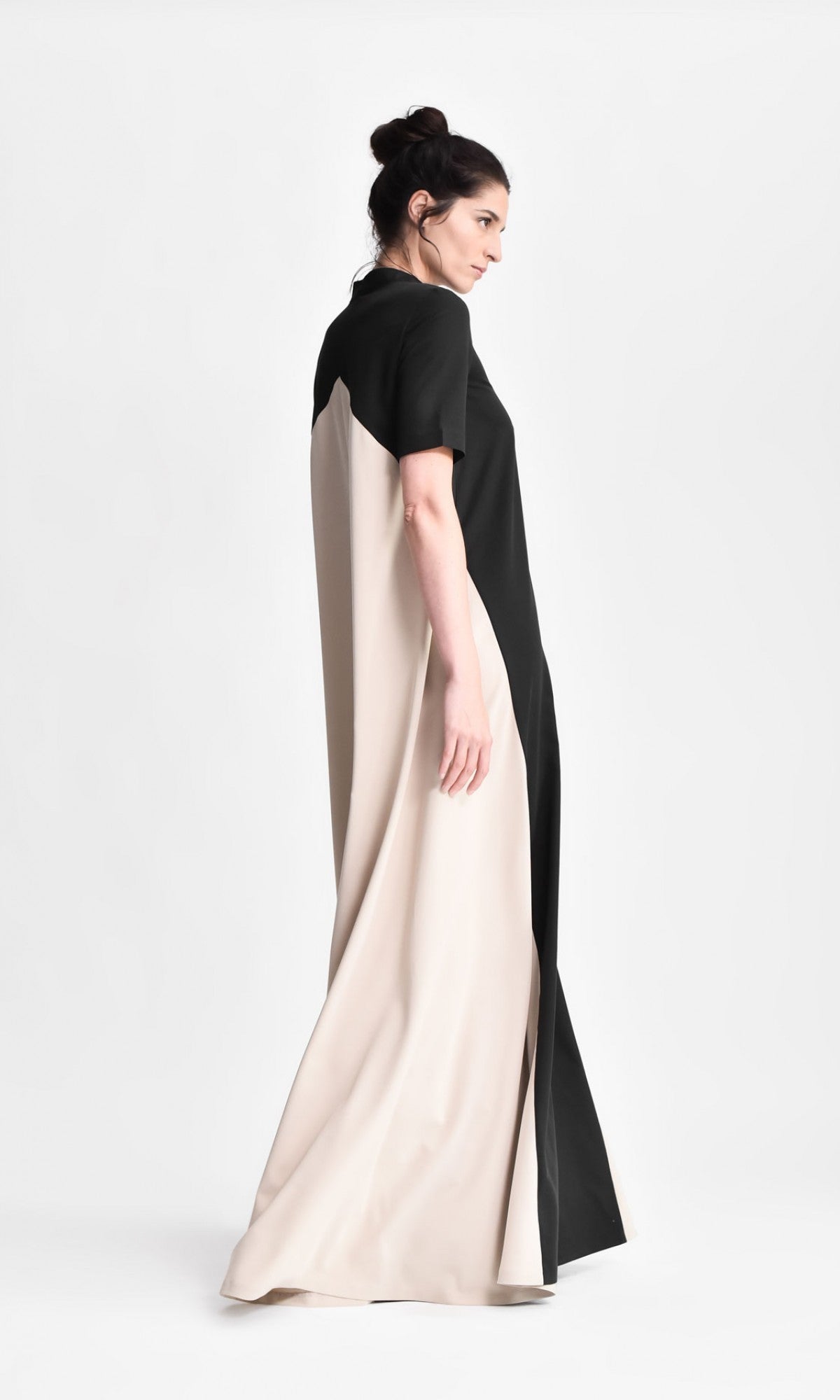 Bicolour Maxi Dress - AAKASHA