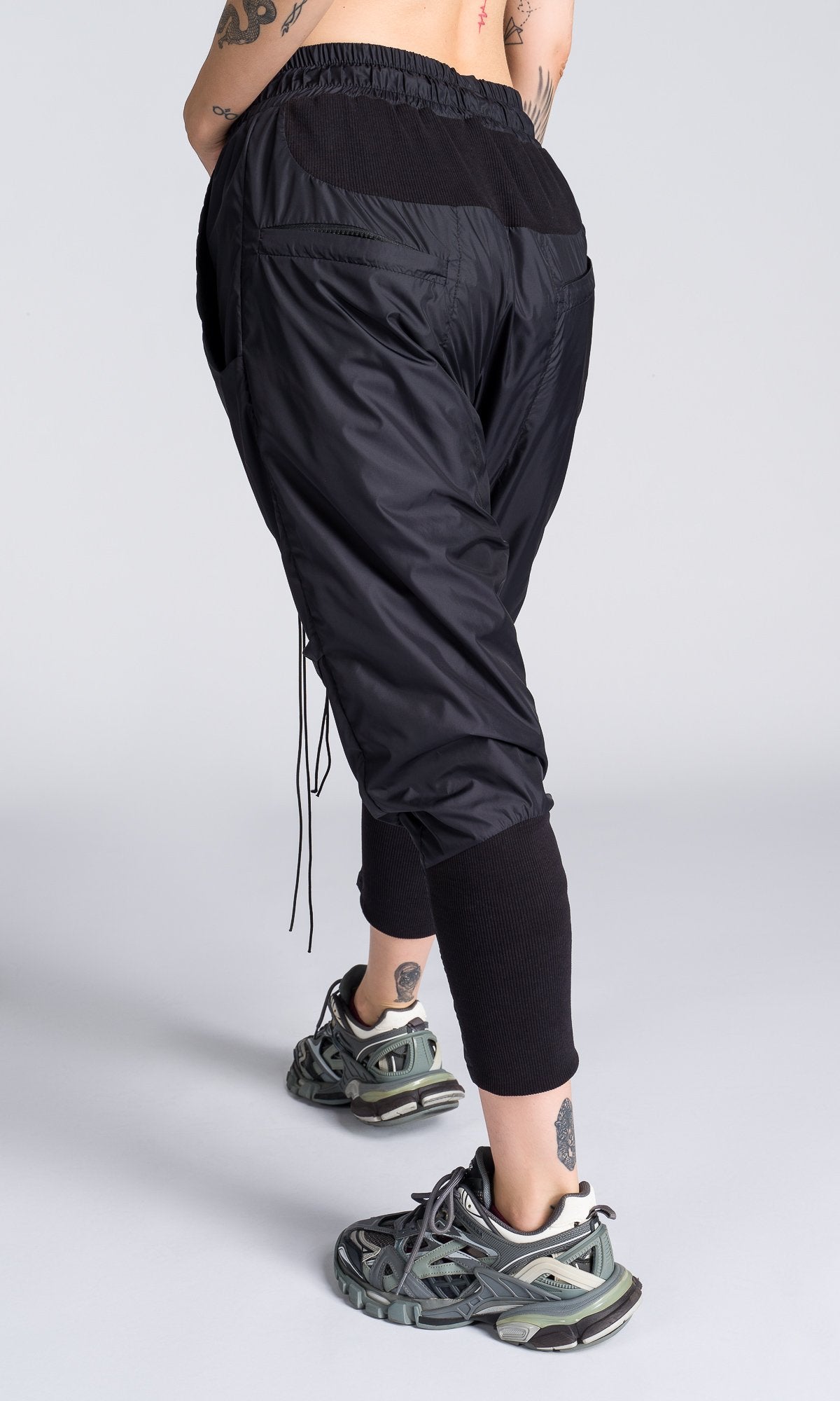 Knee Flap Track Pants - AAKASHA