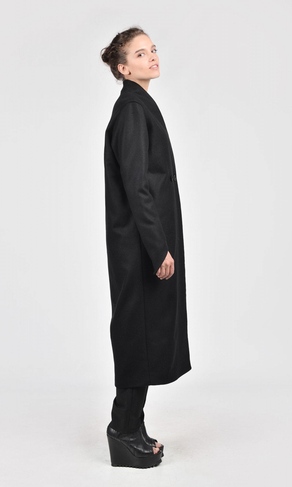 Asymmetric Long Coat